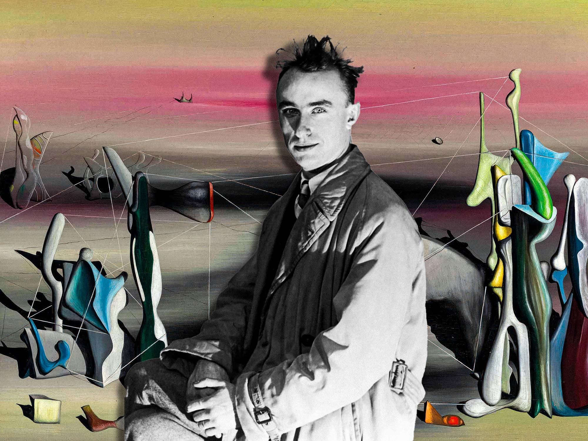 アート・デザイン・音楽 90s Yves Tanguy art book YVES TANGUY イヴ・タンギー画集 – 古書ドリス