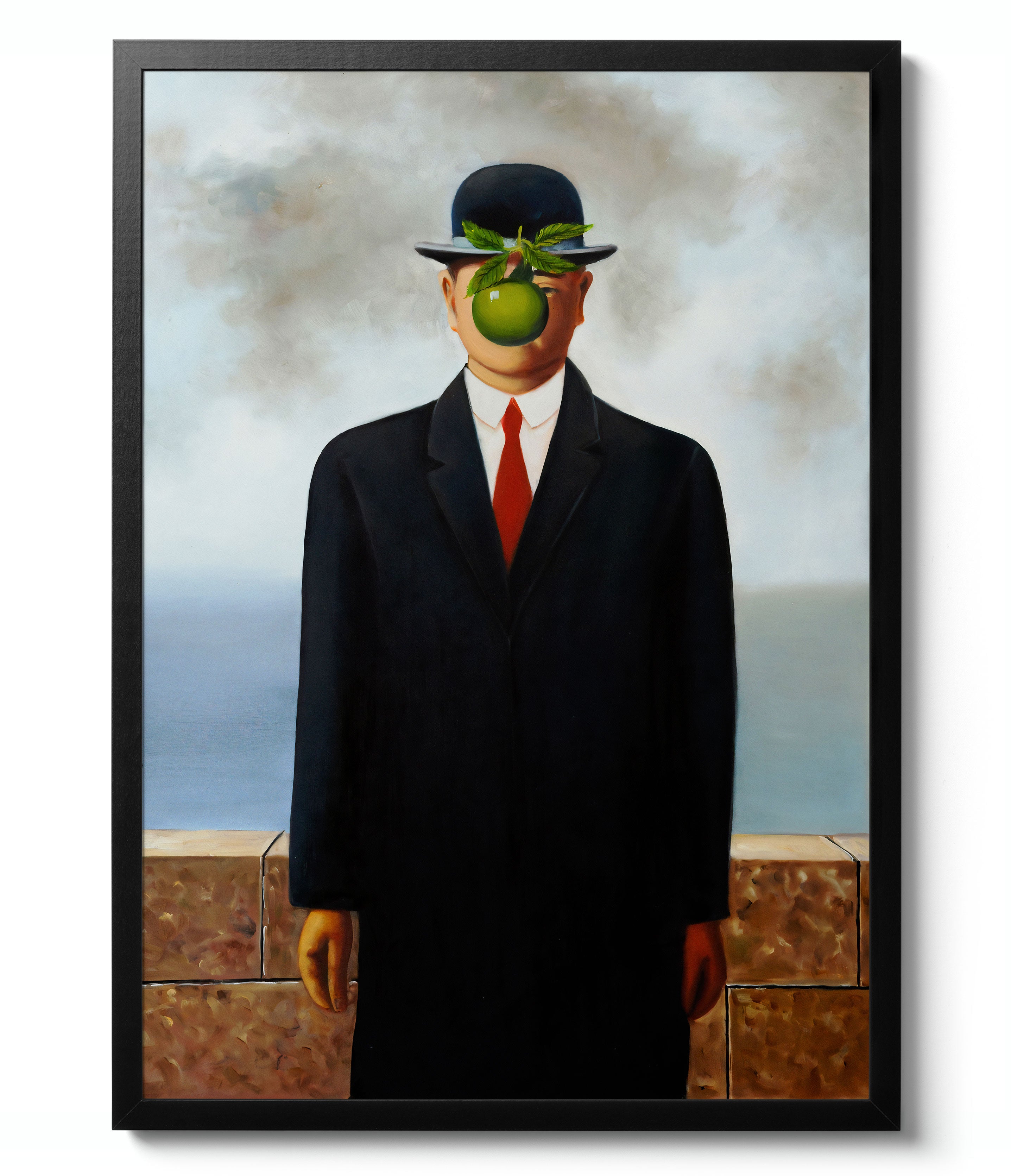 The Son Of Man Ren Magritte Masterpieces Framed Prints Posters the-son-of-man-ren-magritte-masterpieces-framed-prints-posters