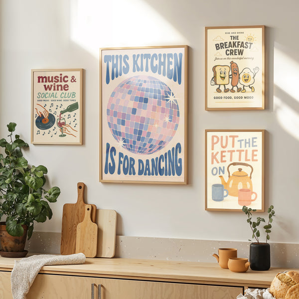 Kitchen Gallery Wall