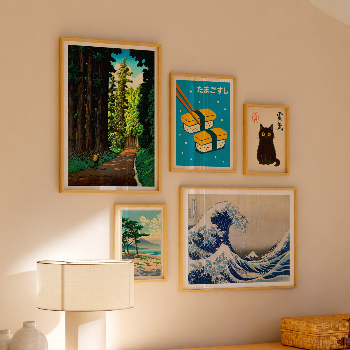Duo d'art minimaliste