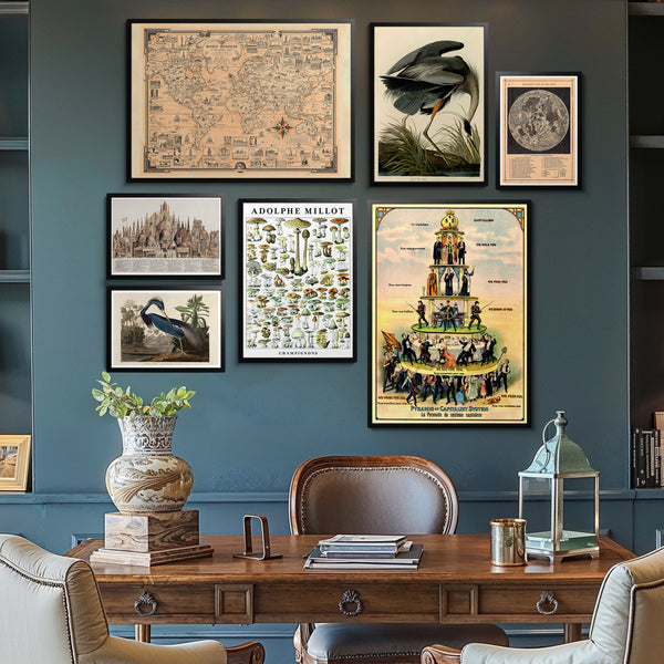 Vintage Gallery Wall