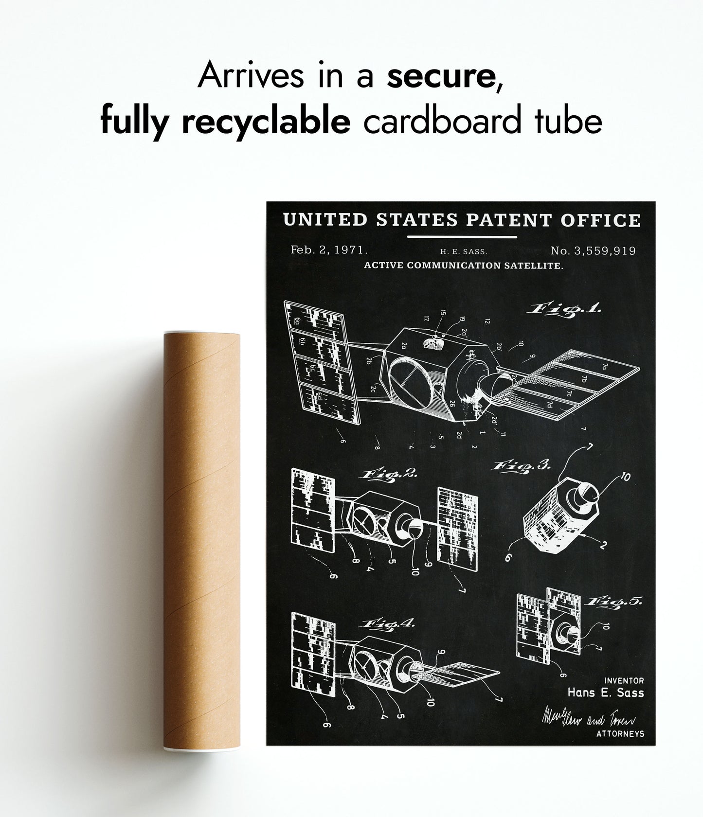 Active Communication Satellite