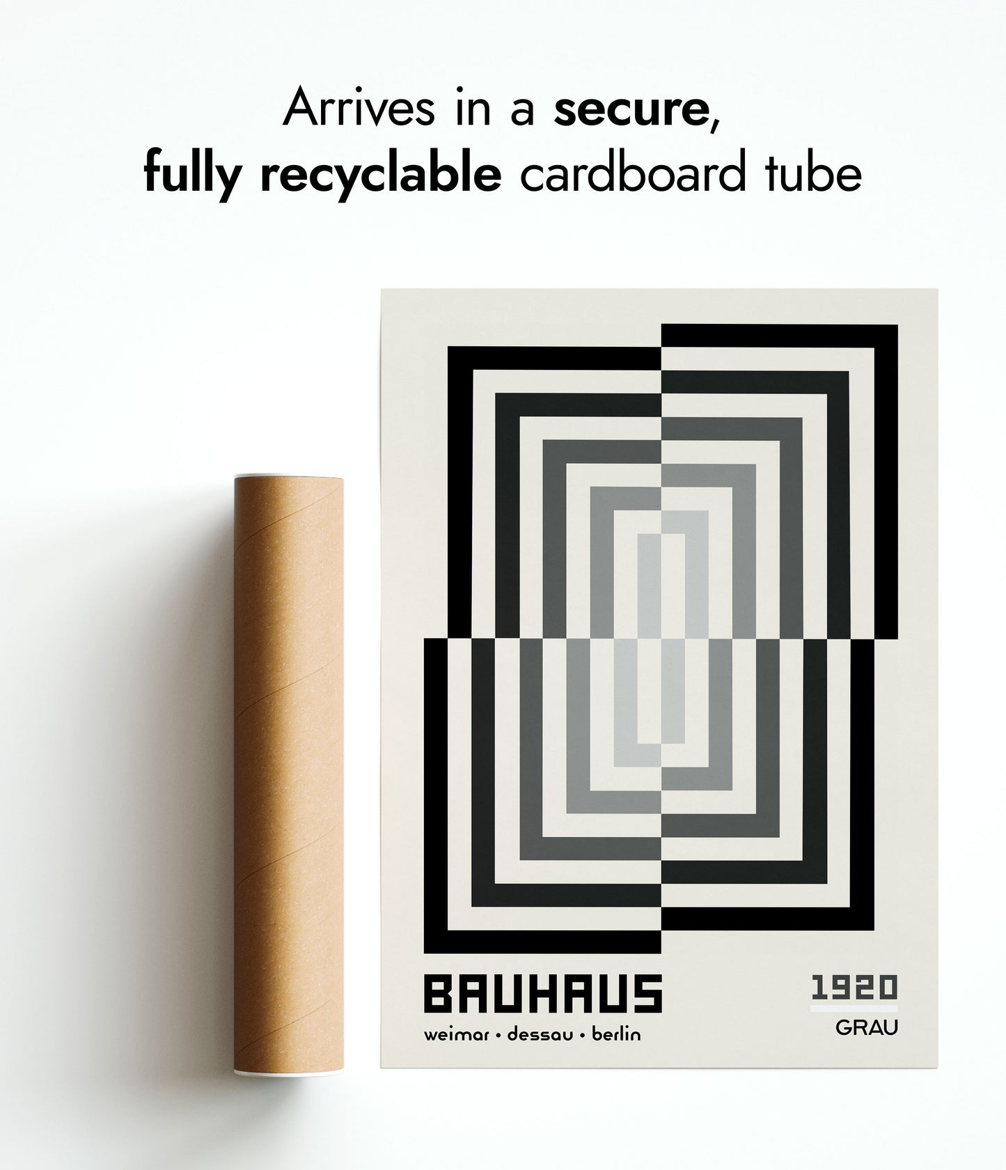 Rectangular Illusion, in Black & White