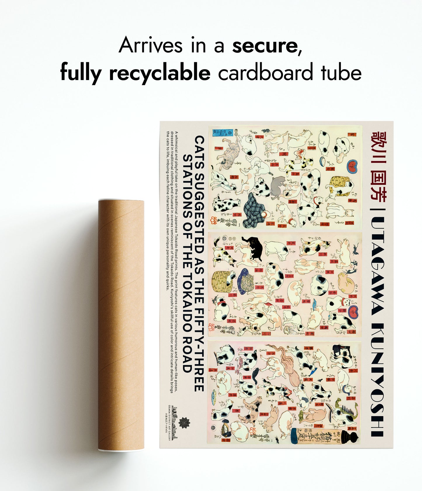 Cats Stations of Tokaido