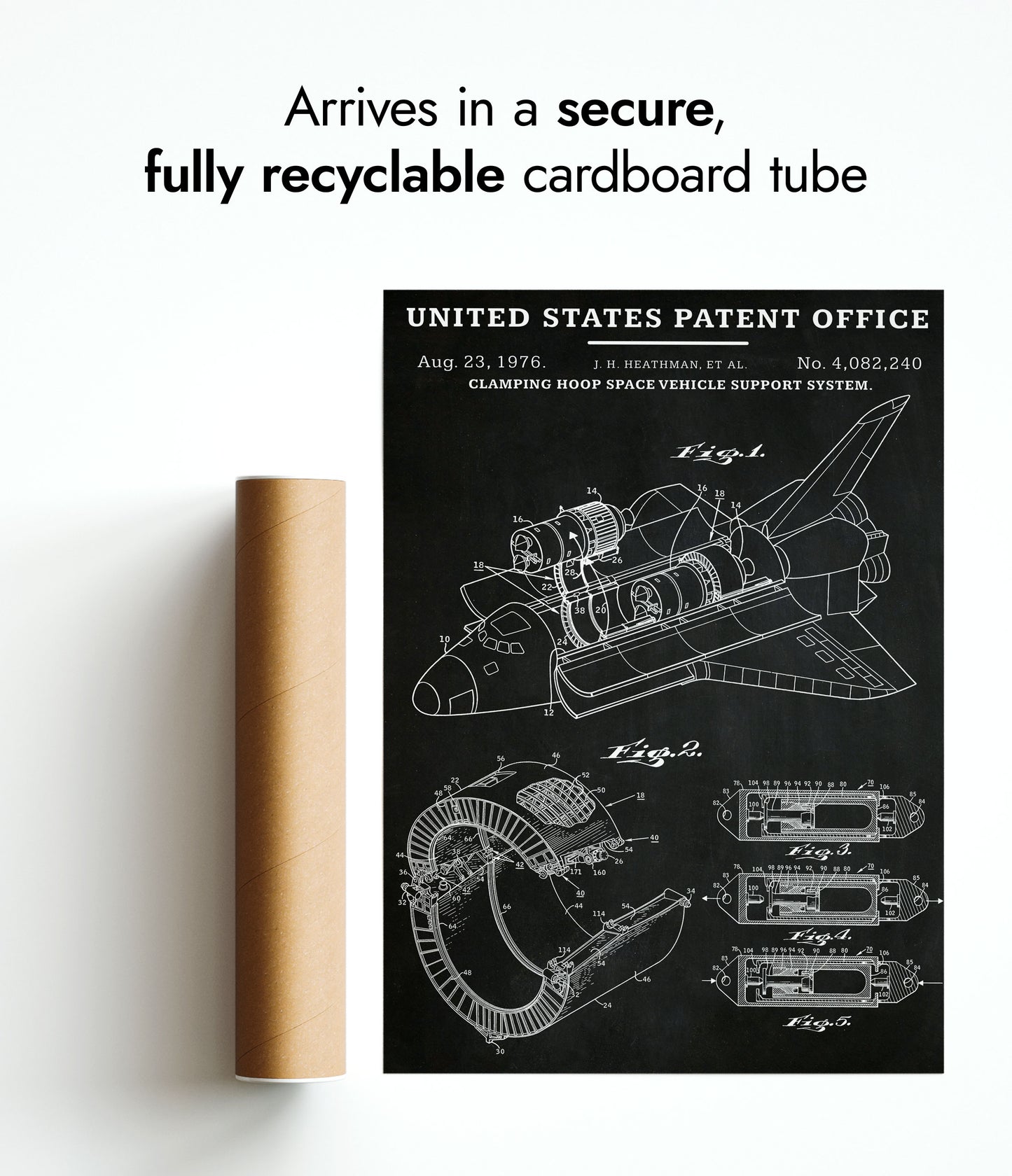 Bride de véhicule spatial