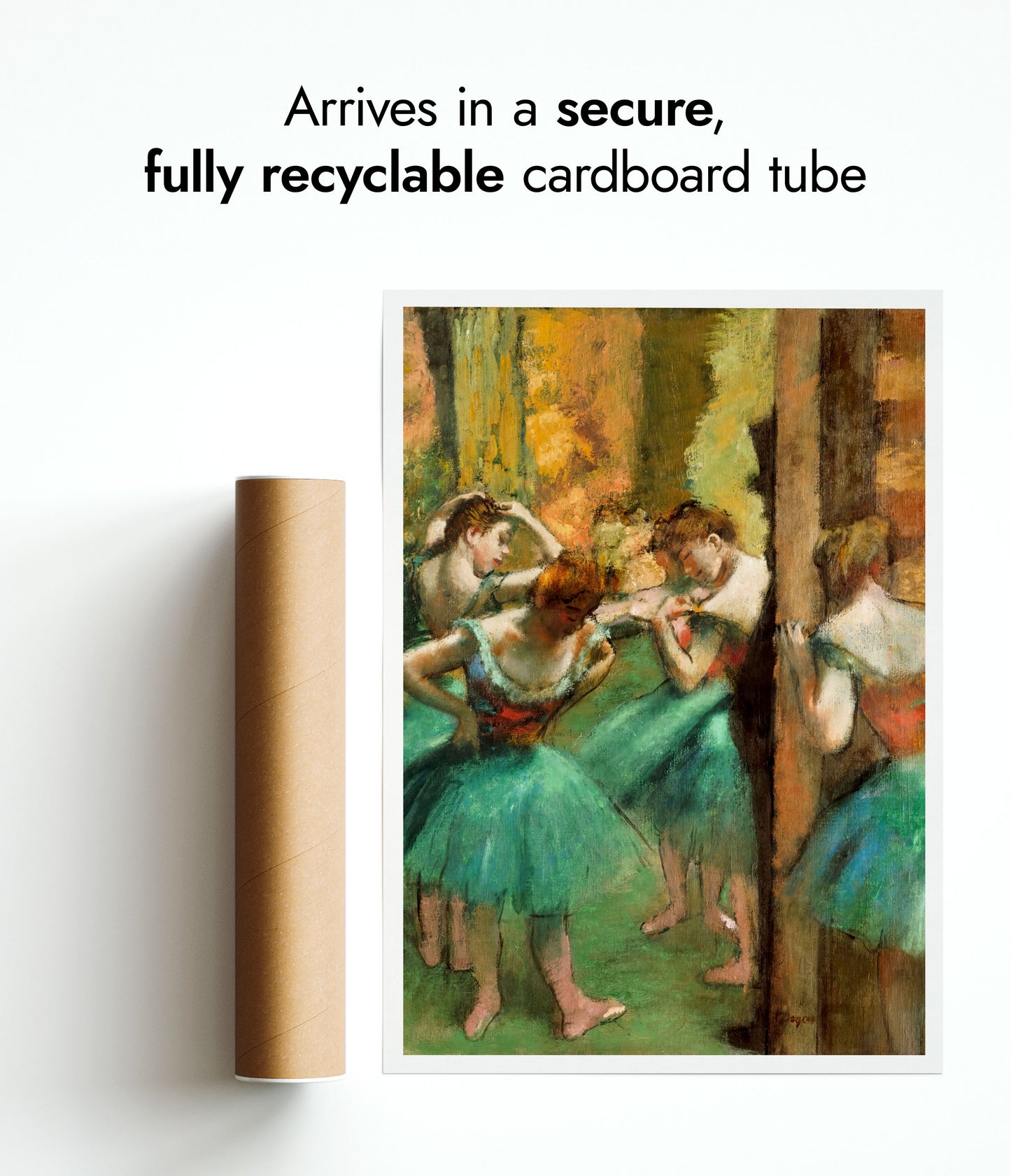 Dansare, Rosa och Grön