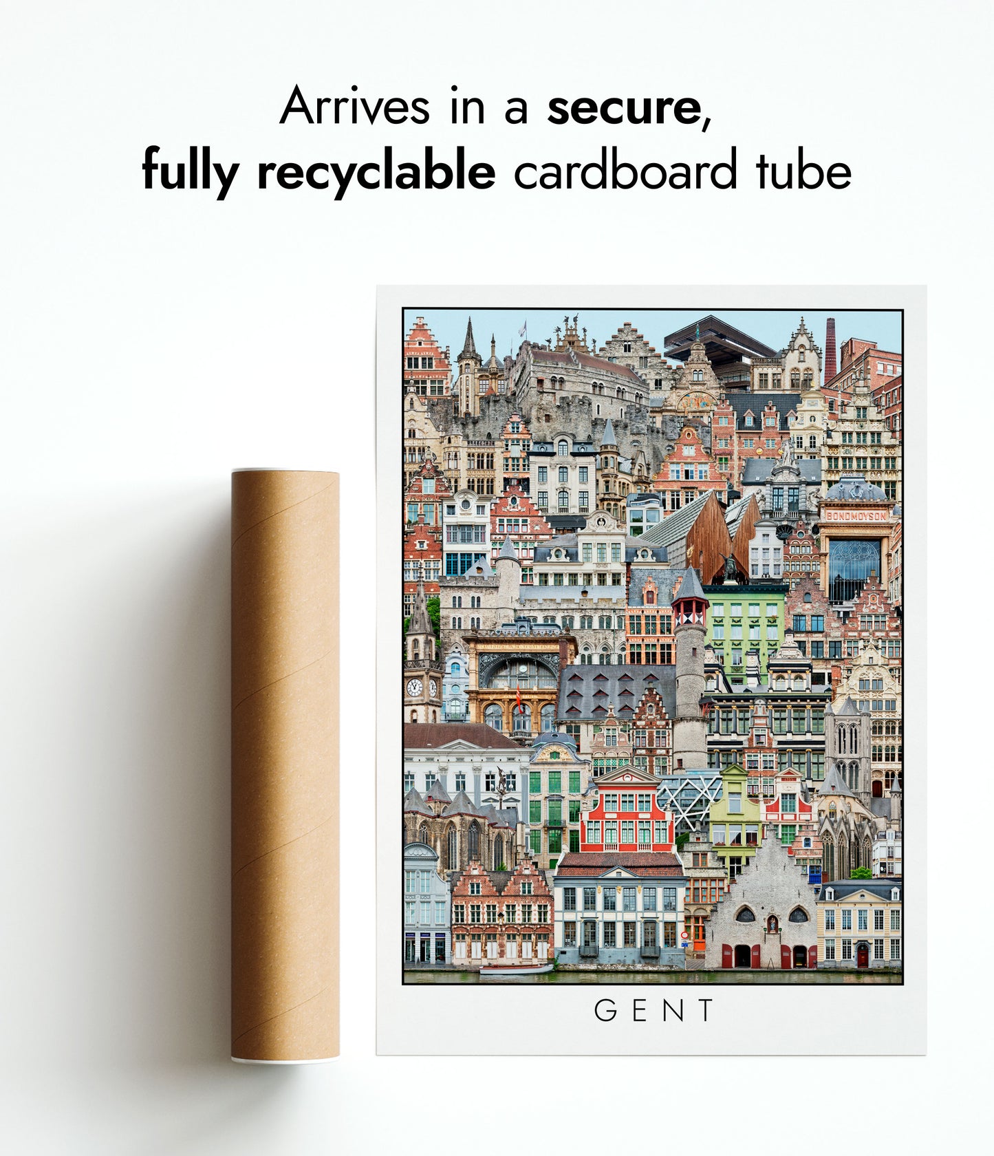 Paysage urbain de Gent