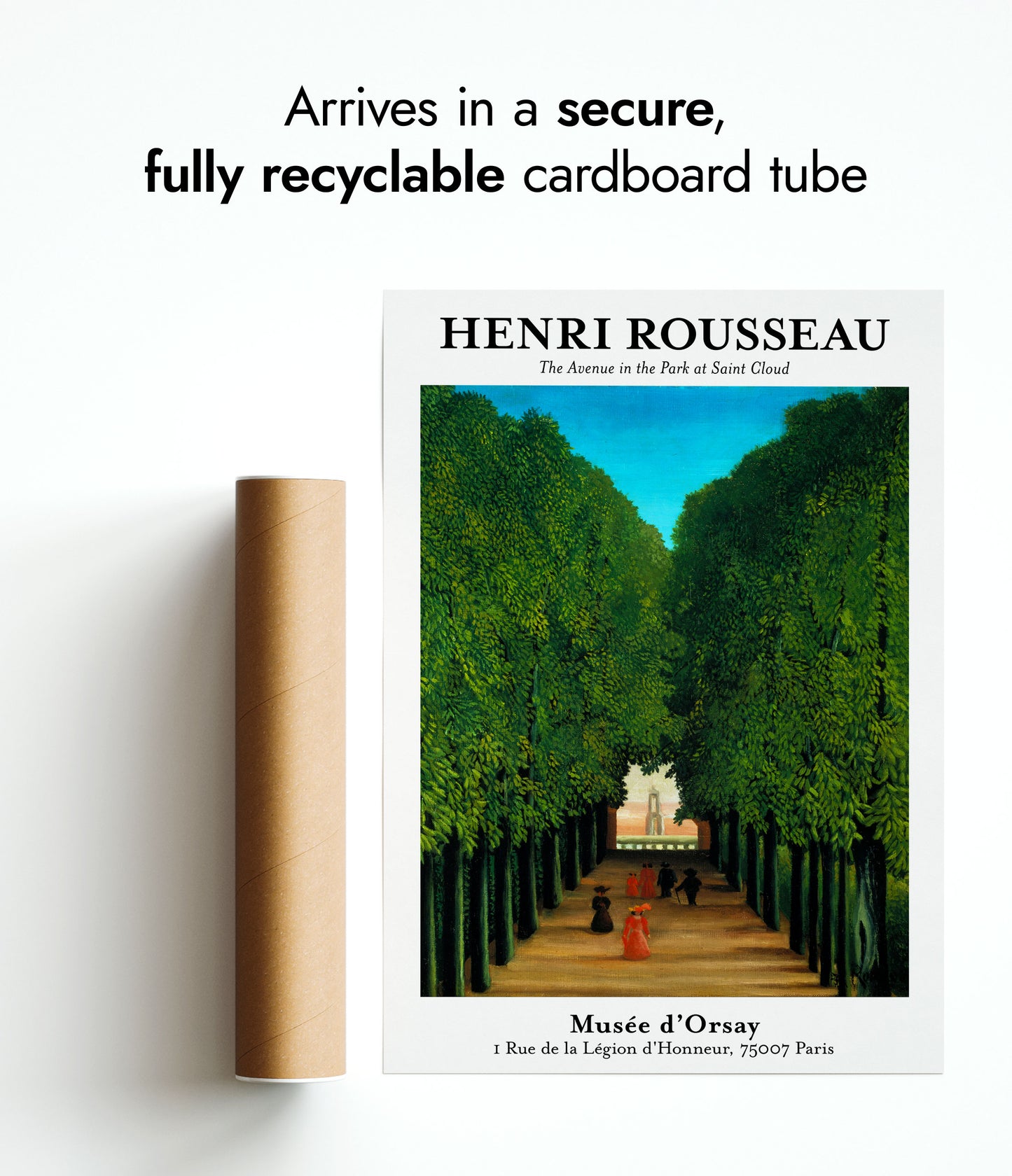 Avenyn i Saint-Cloud-parken