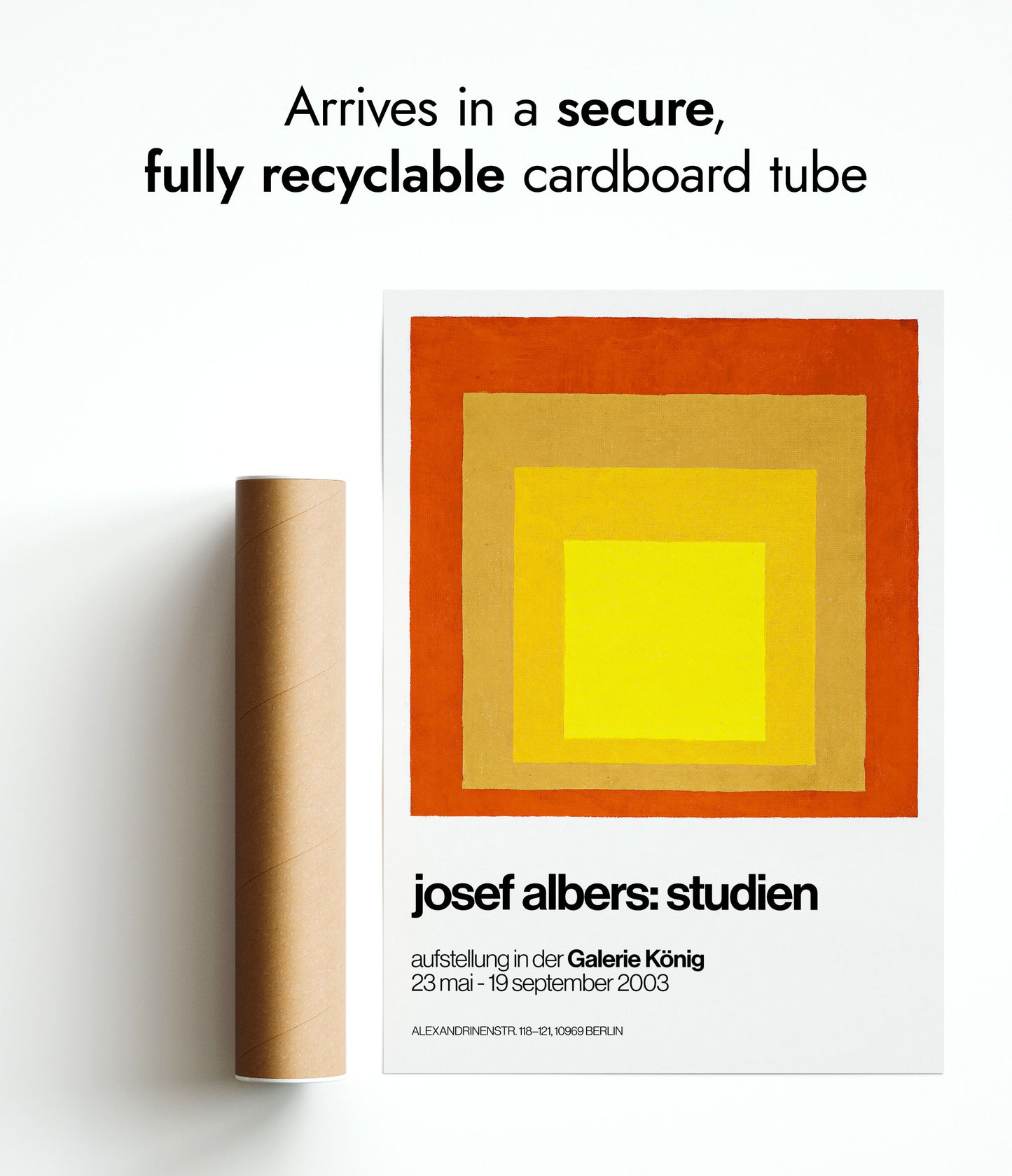 Hommage an das Quadrat Orange