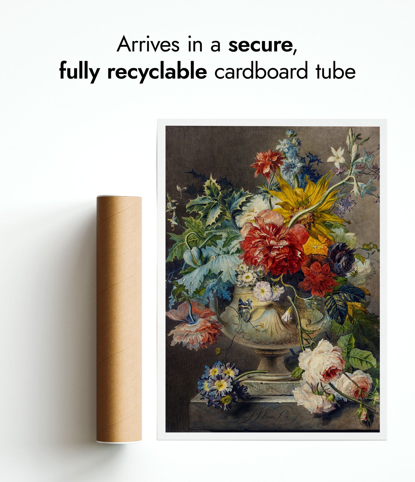 Bouquet of Flowers in a Vase