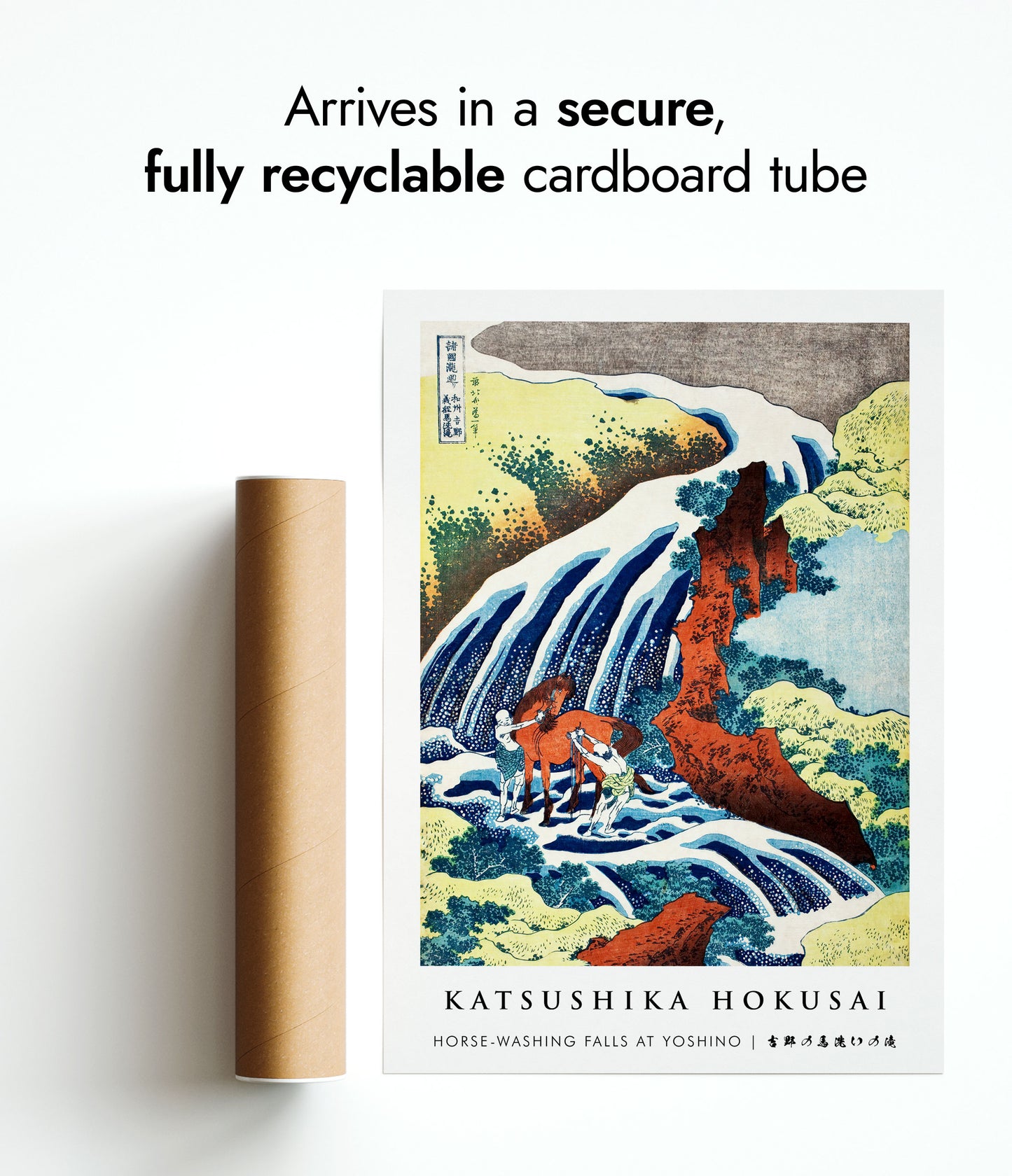 Horse-Washing Falls vid Yoshino