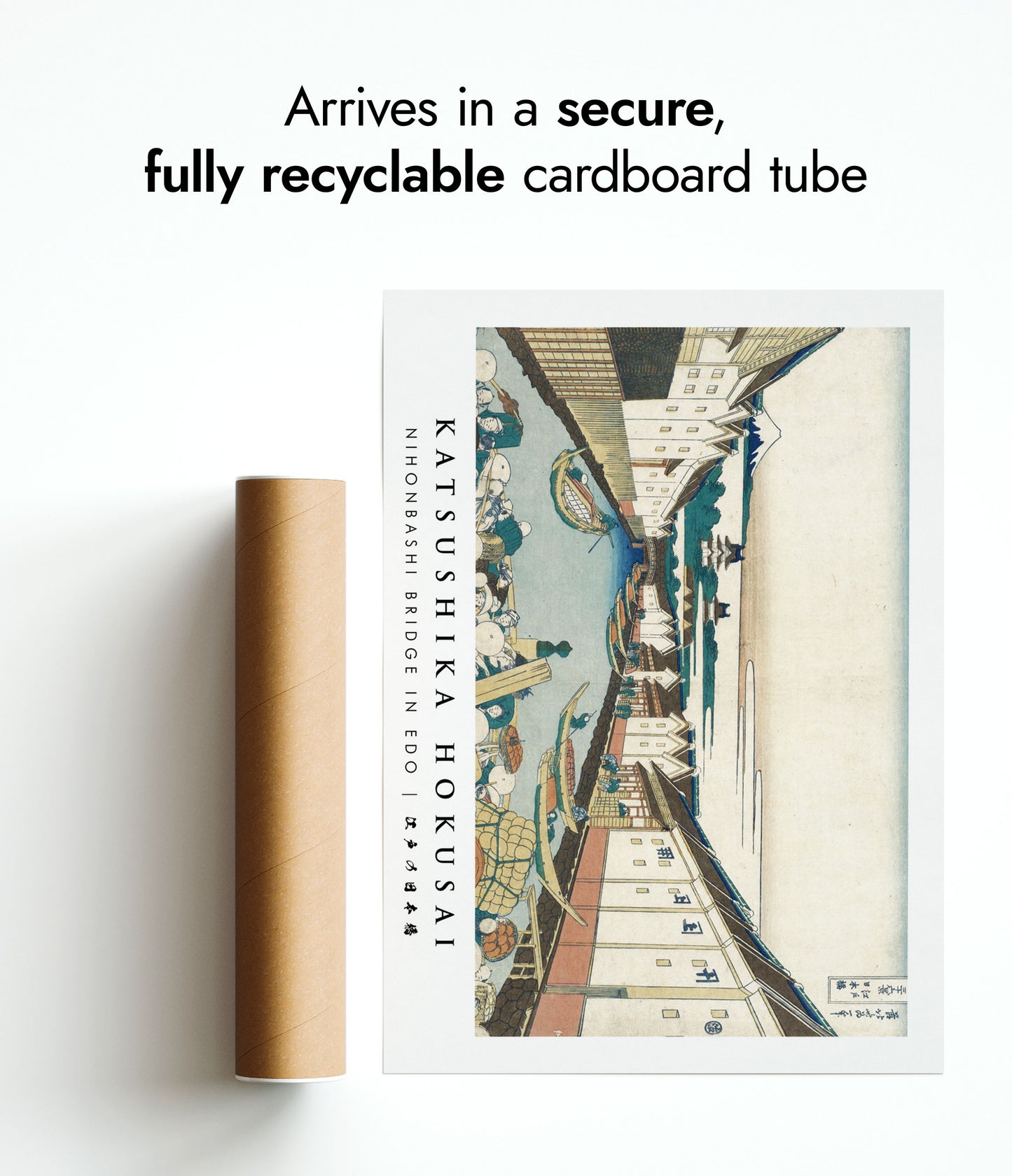 Nihonbashi Bridge in Edo