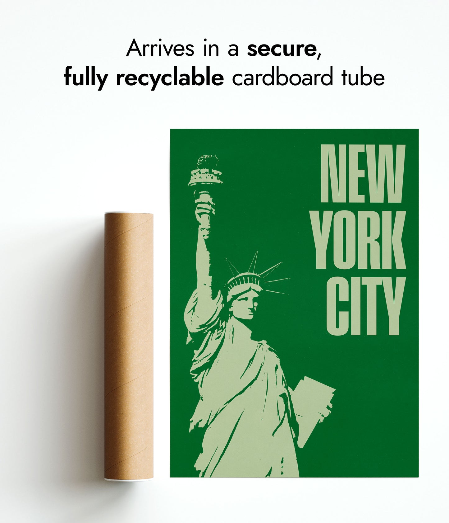 Lady Liberty in Groen - New York