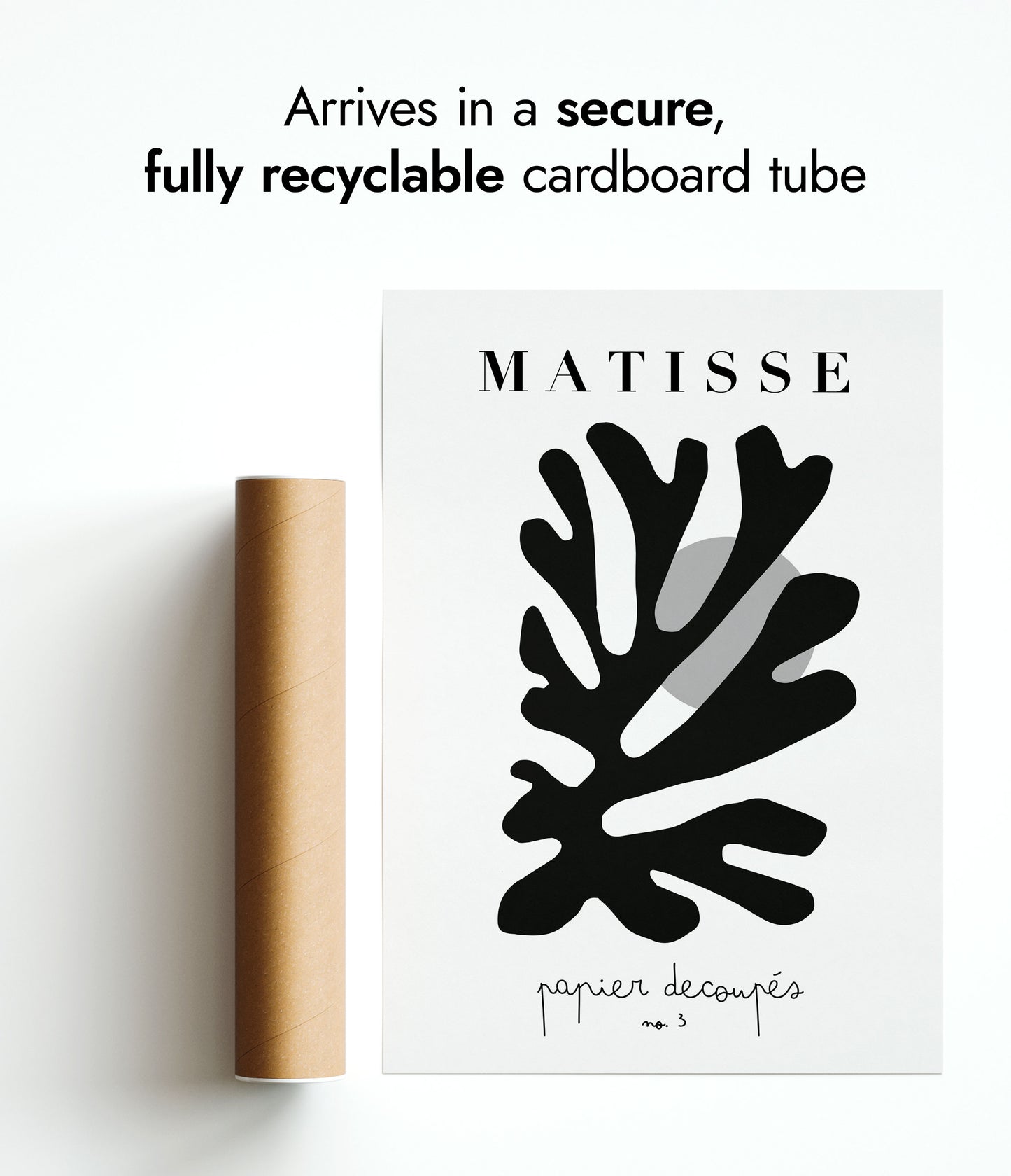 Matisse Cutouts No. 3 B&W