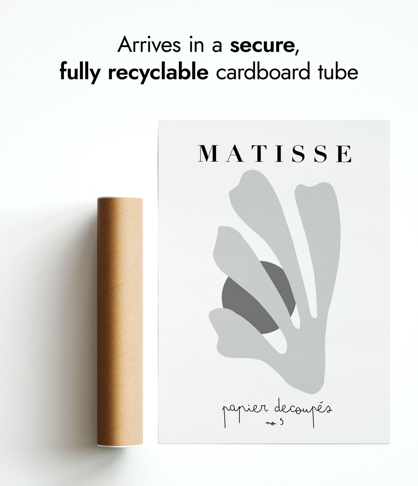 Matisse Cutouts No. 5 B&W