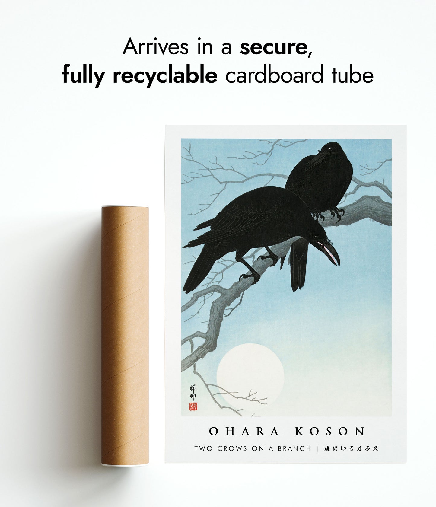 Deux corbeaux sur une branche