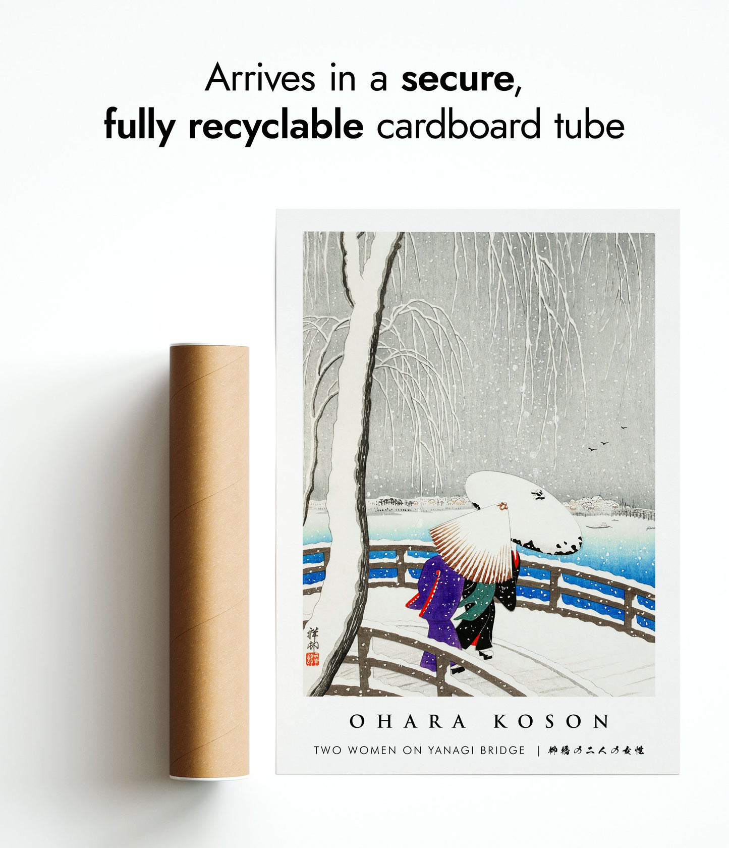 Two Women on Yanagi Bridge