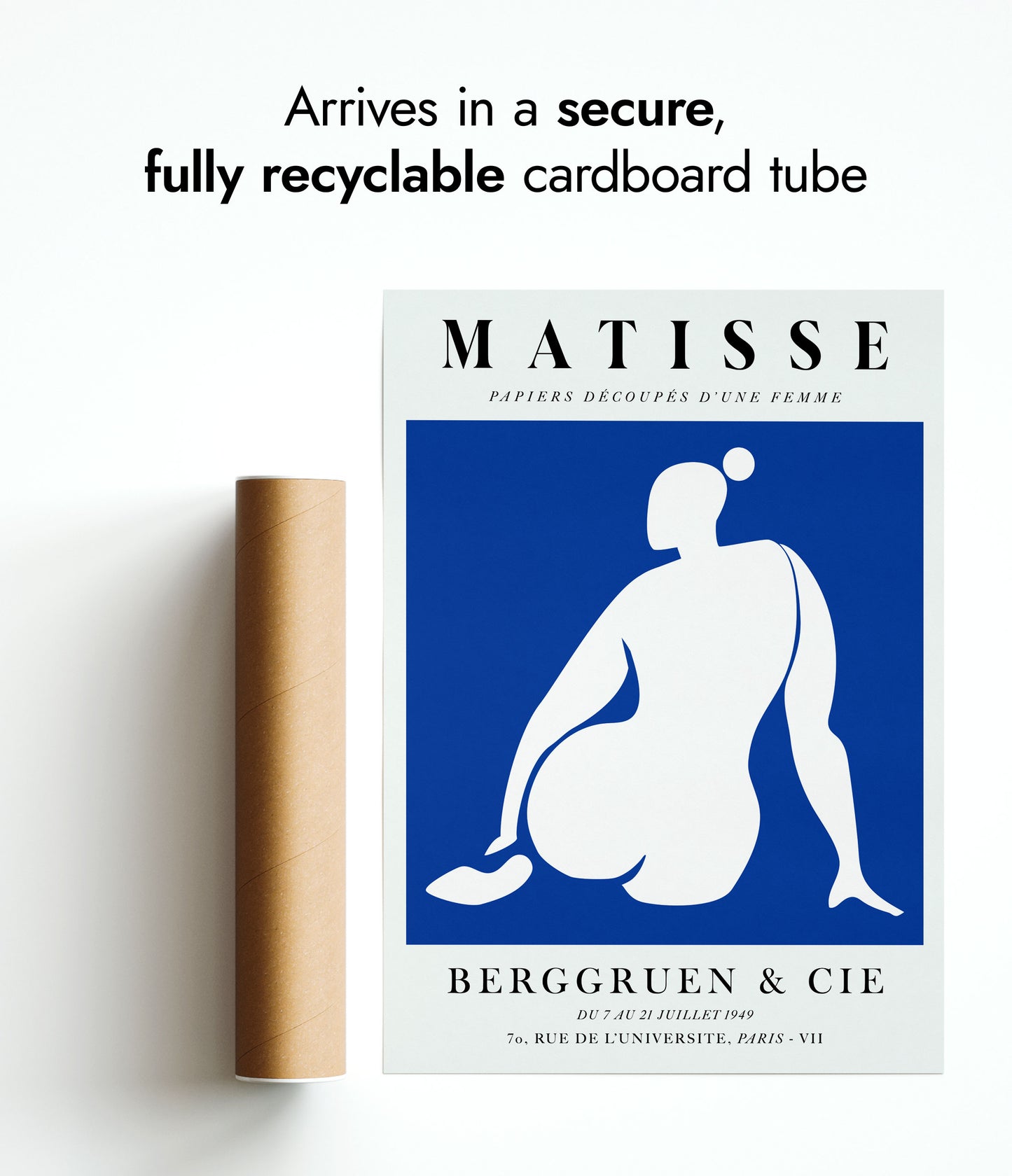 Une Femme Bleue, Le Derrière