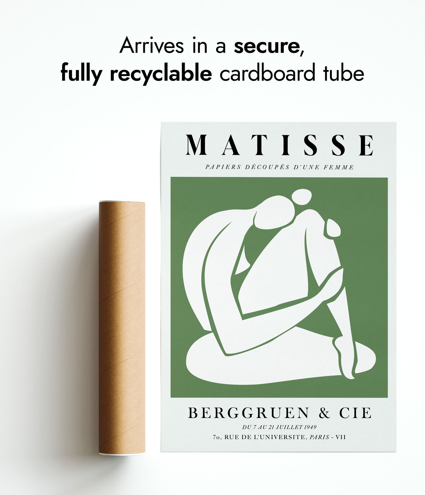 Une Femme Verte, À Genoux