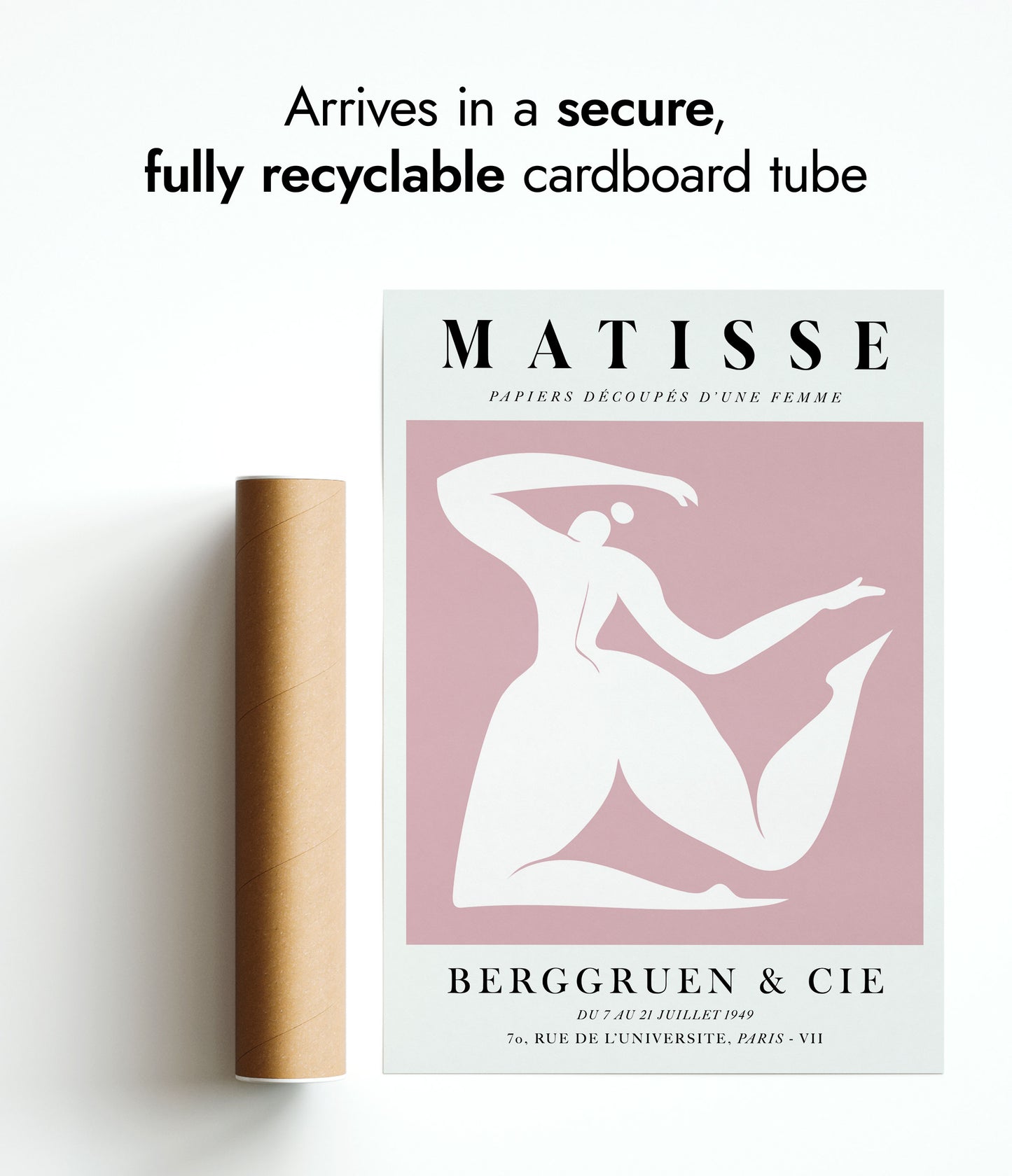 En rosa kvinna, akrobatisk