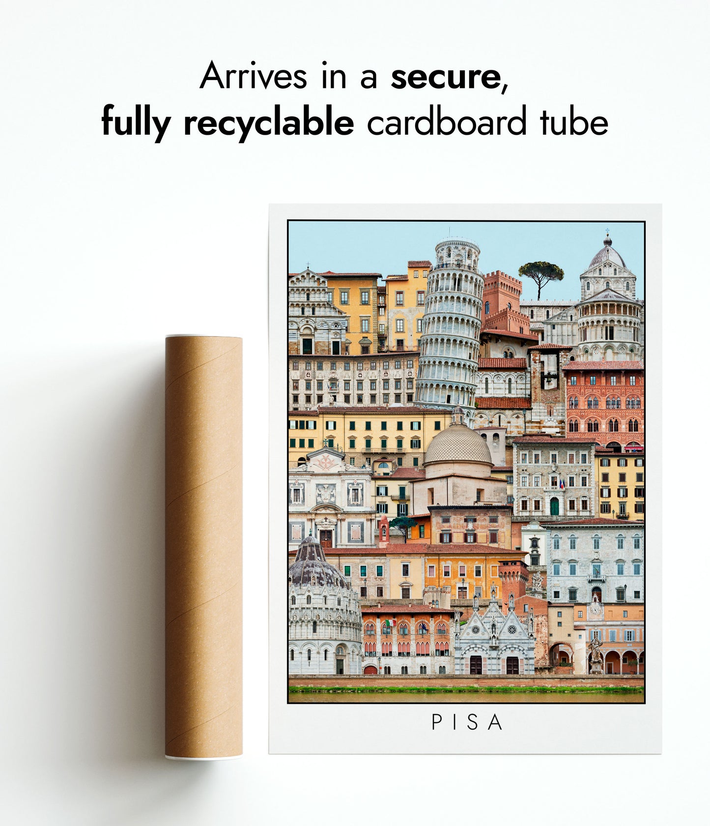 Paysage urbain de Pise