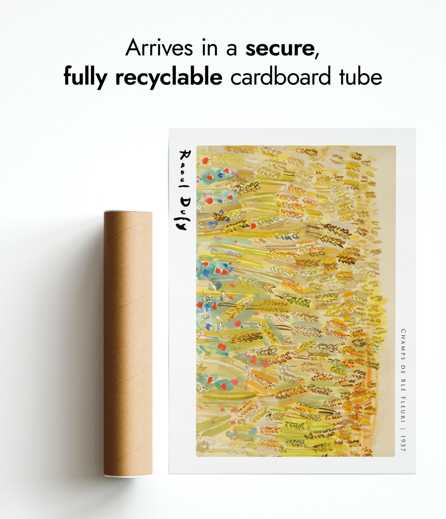 Champs de ble Fleurie