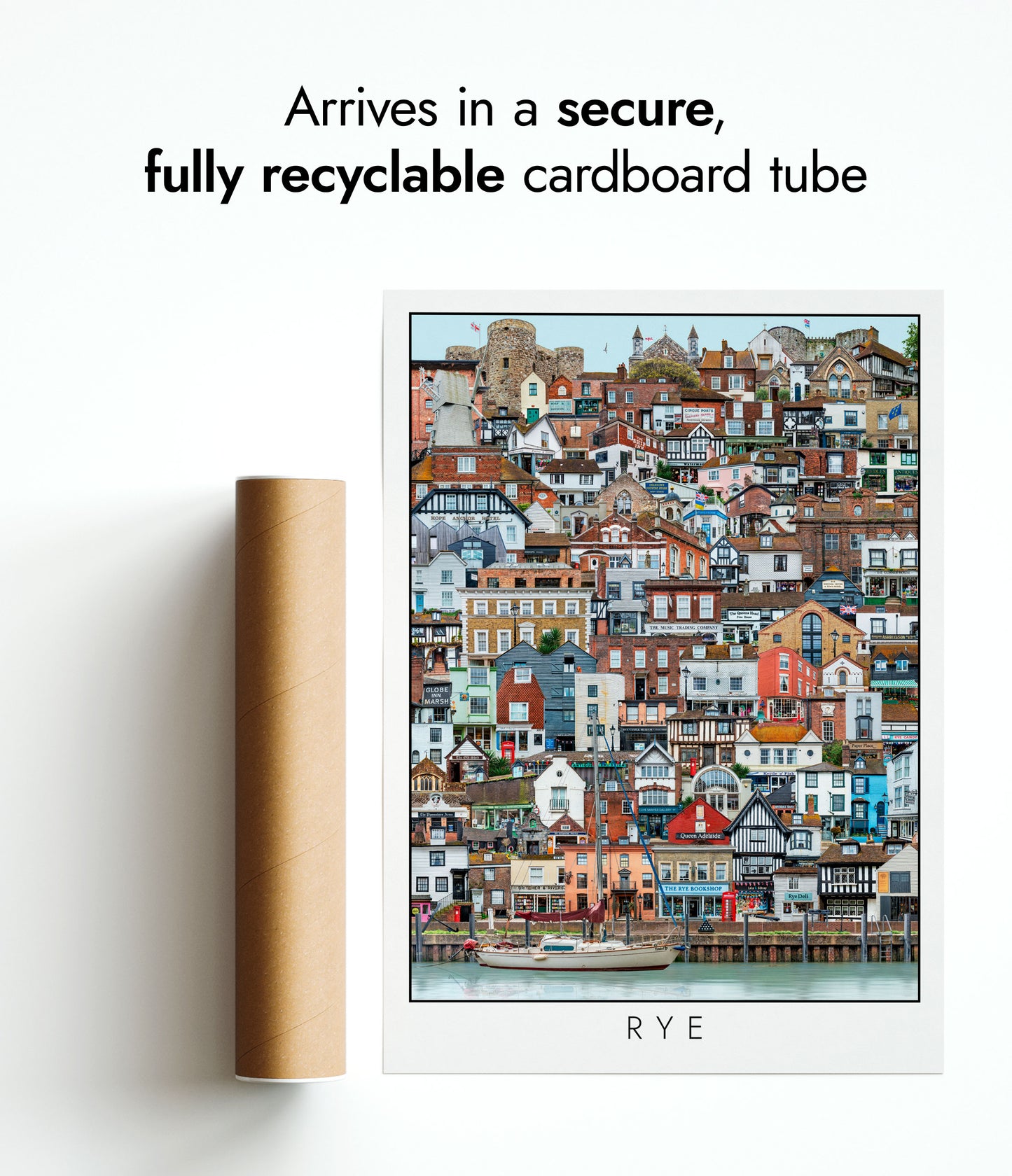 Paysage urbain de seigle