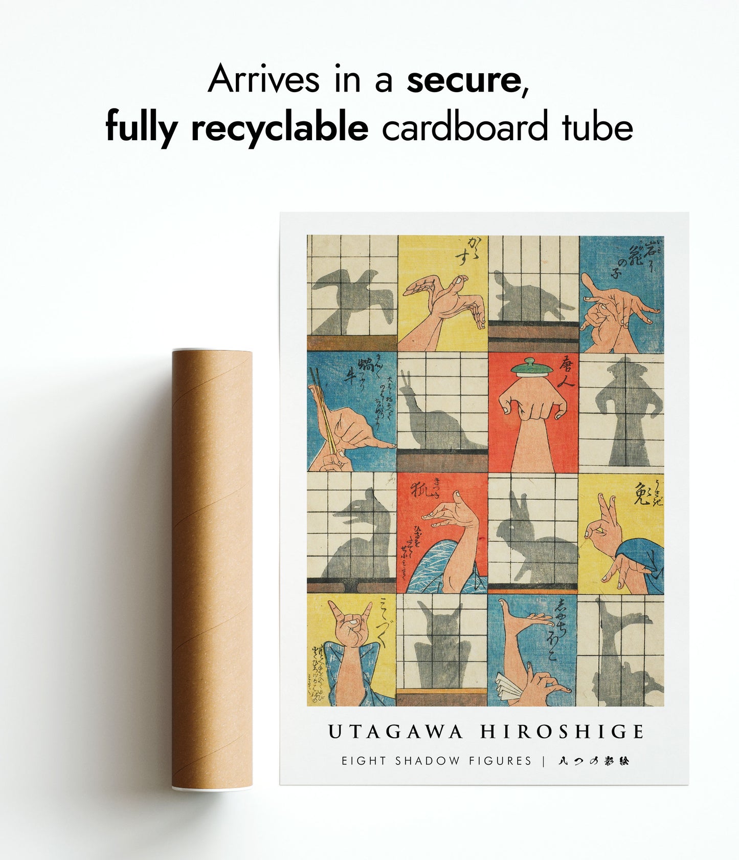 Acht Schattenfiguren