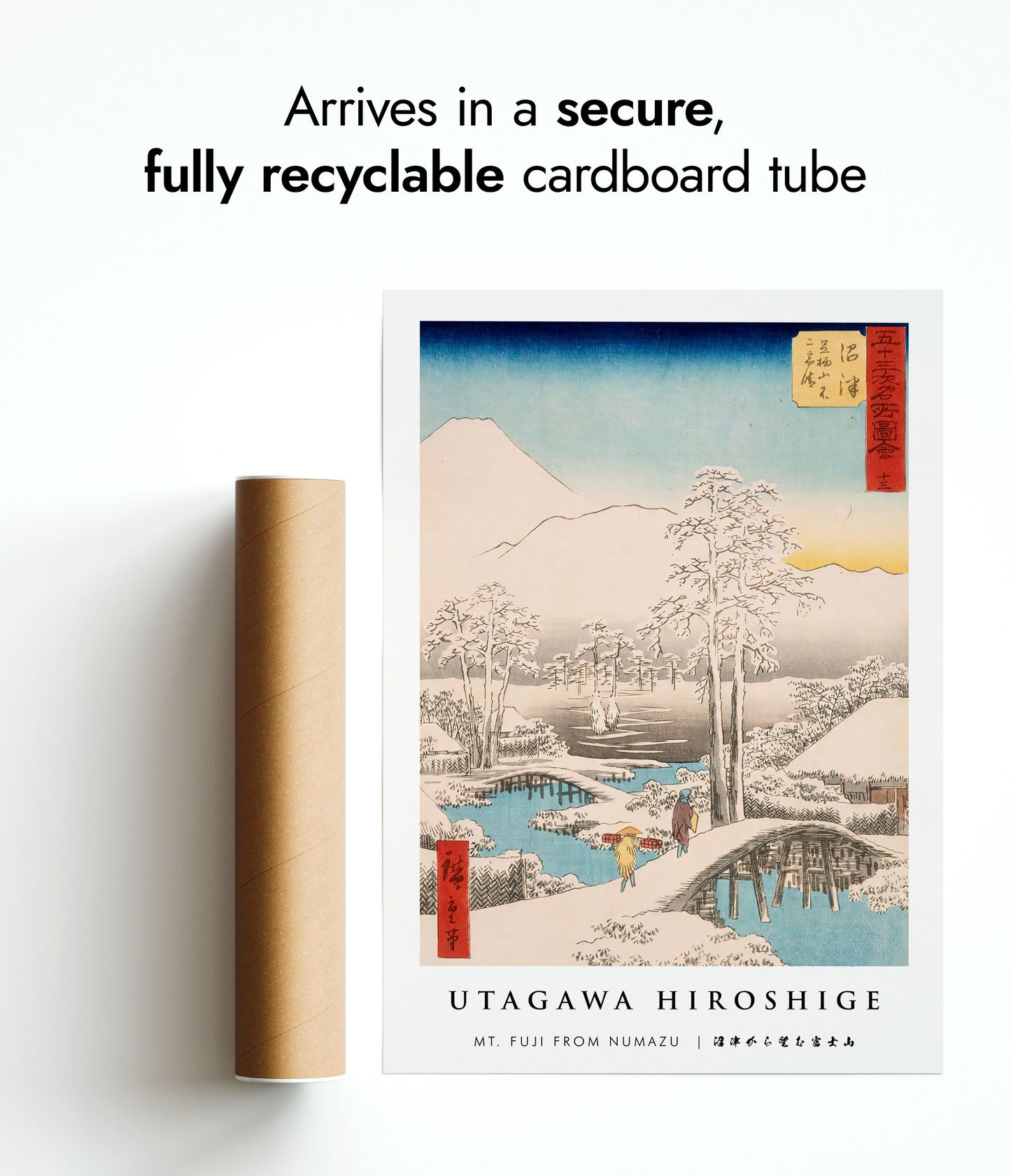 Berget Fuji från Numazu