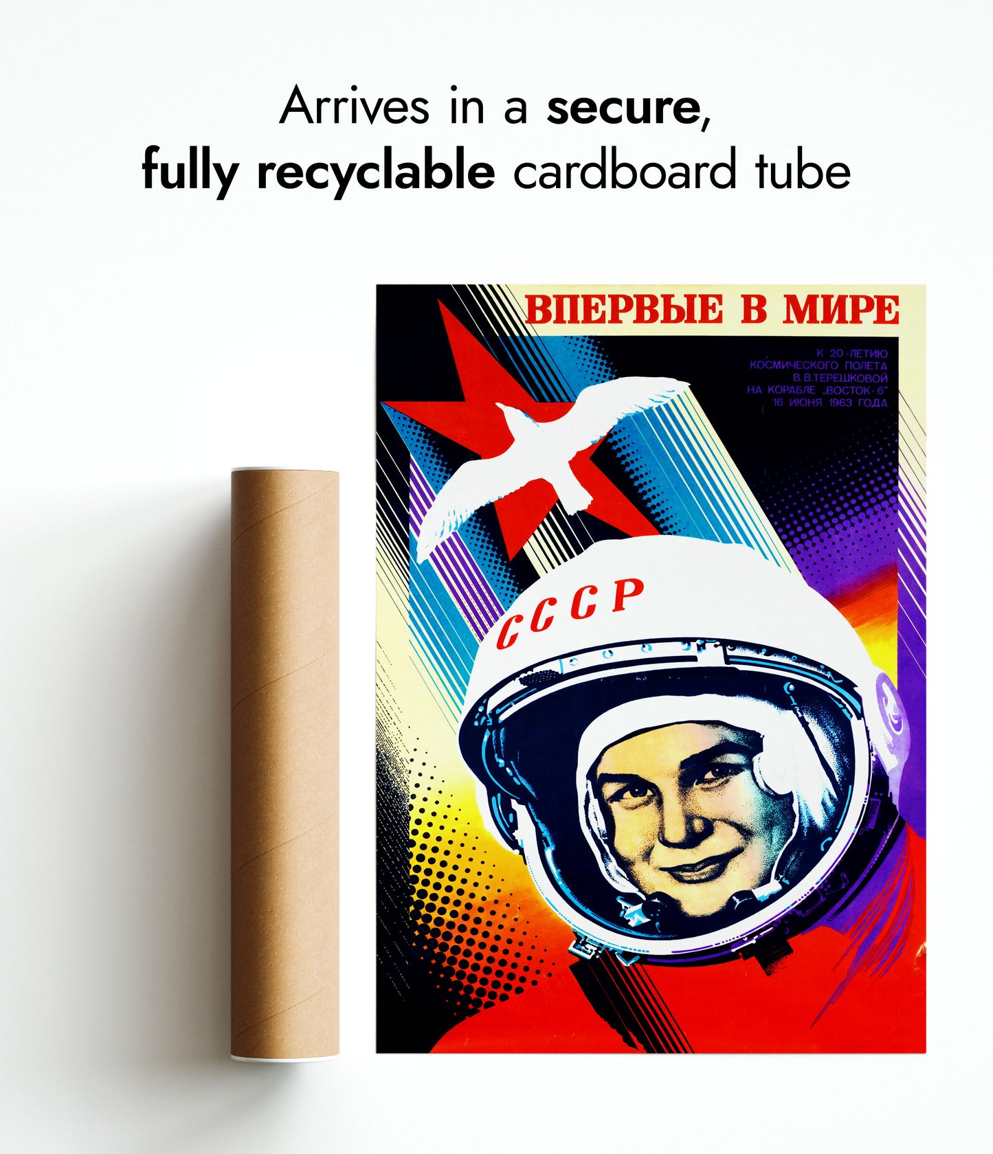 Valentina Terechkova, première femme dans l'espace