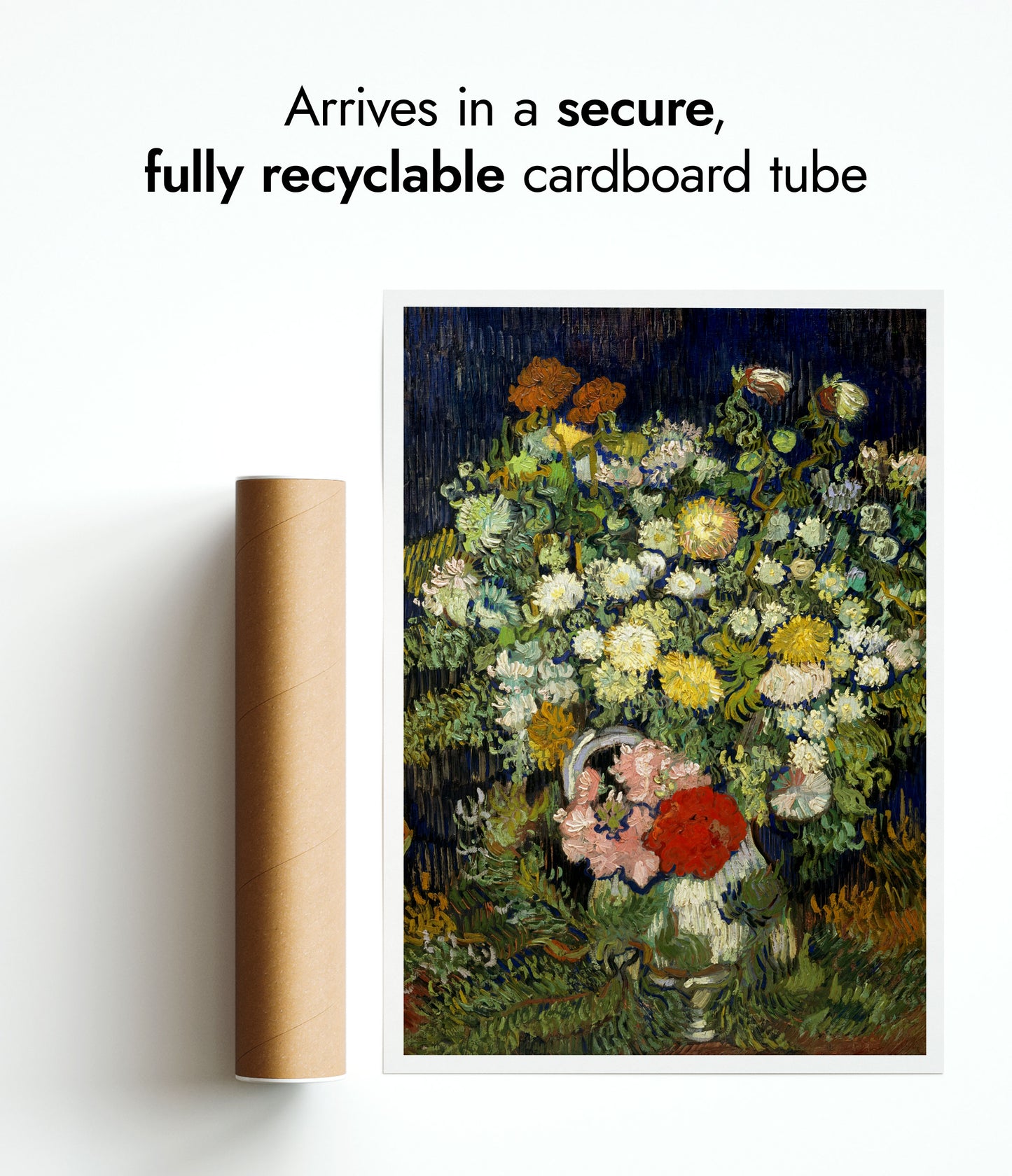 Bouquet of Flowers in a Vase