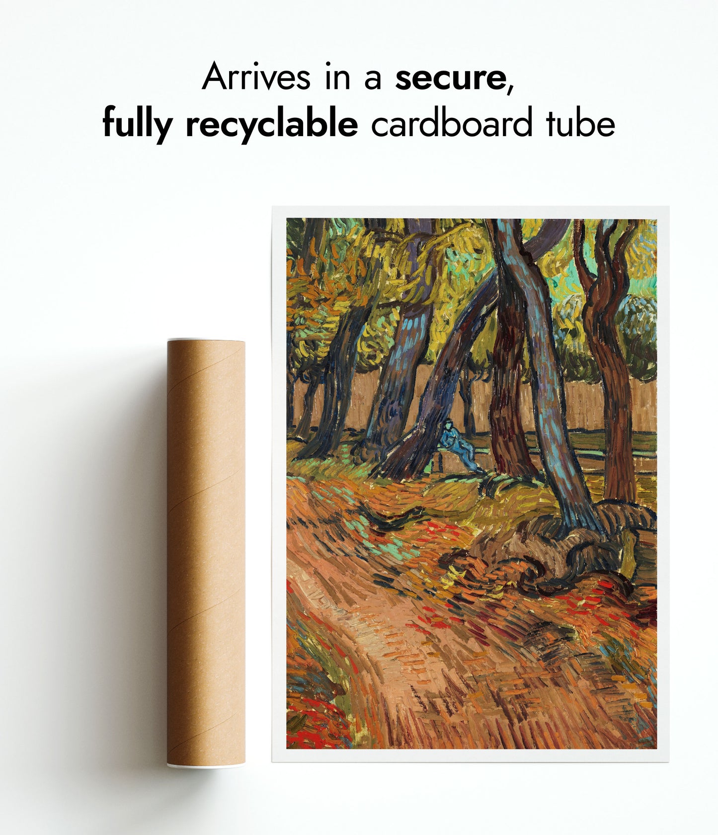 Pfad im Garten des Asylums