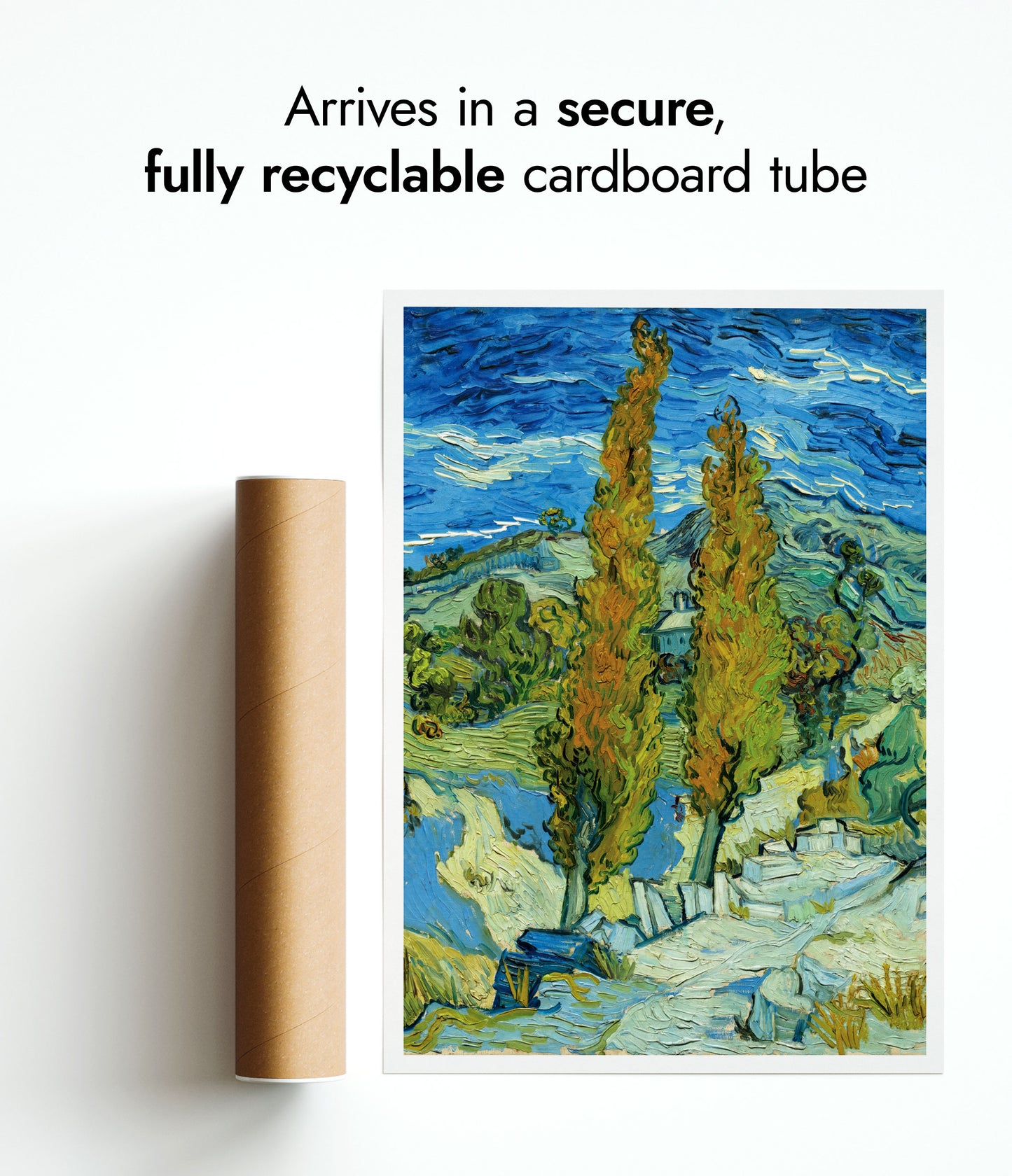 Two Poplars in the Alpilles