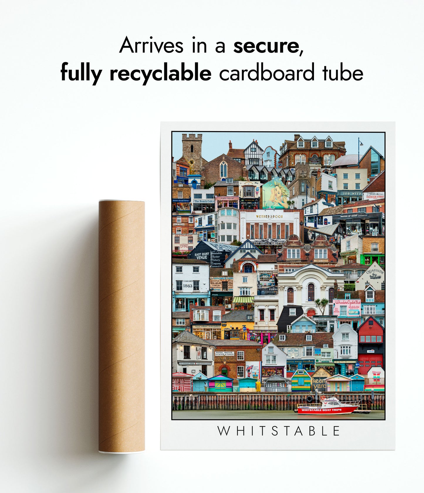 Paysage urbain de Whitstable