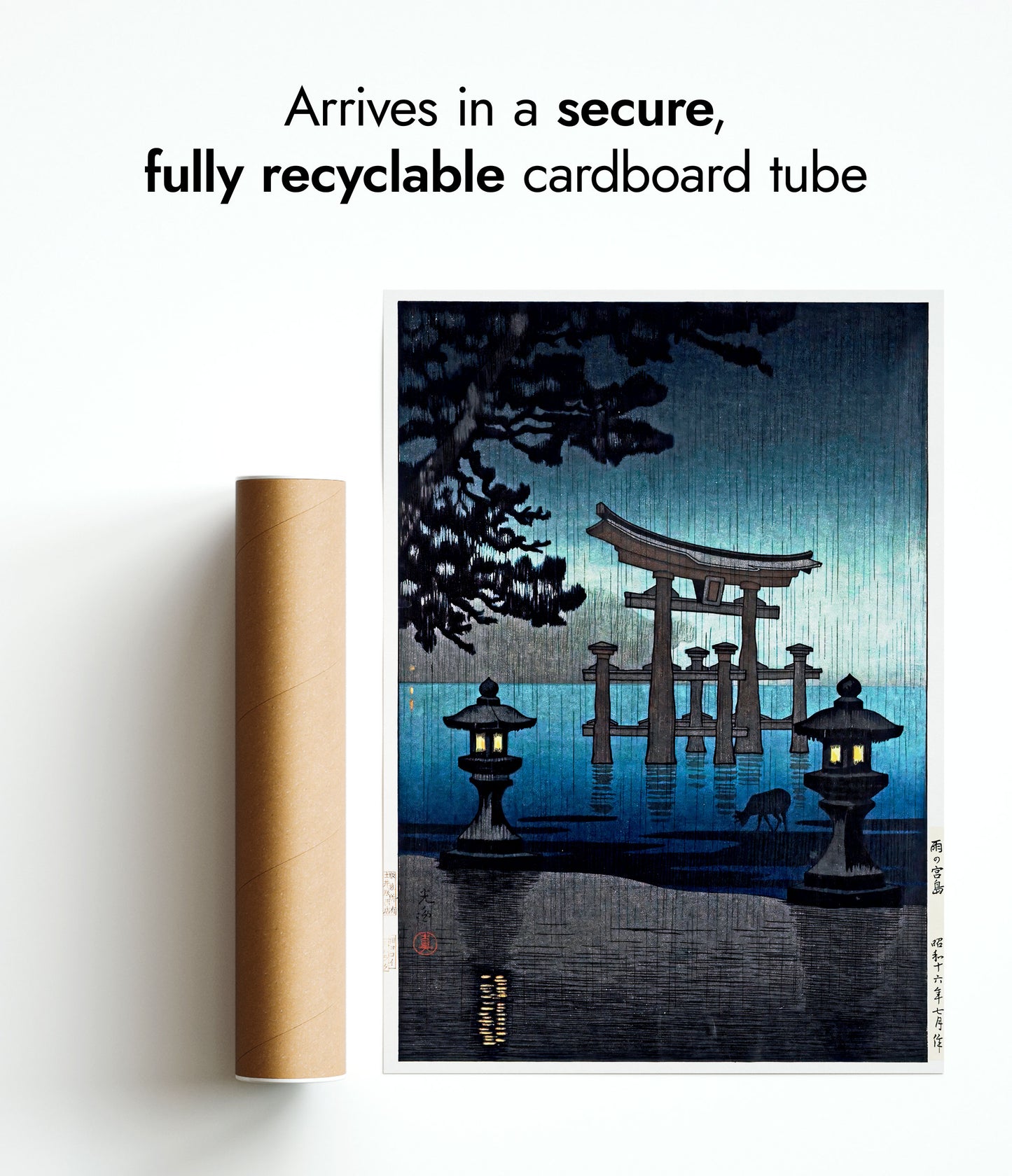 Miyajima in de regen