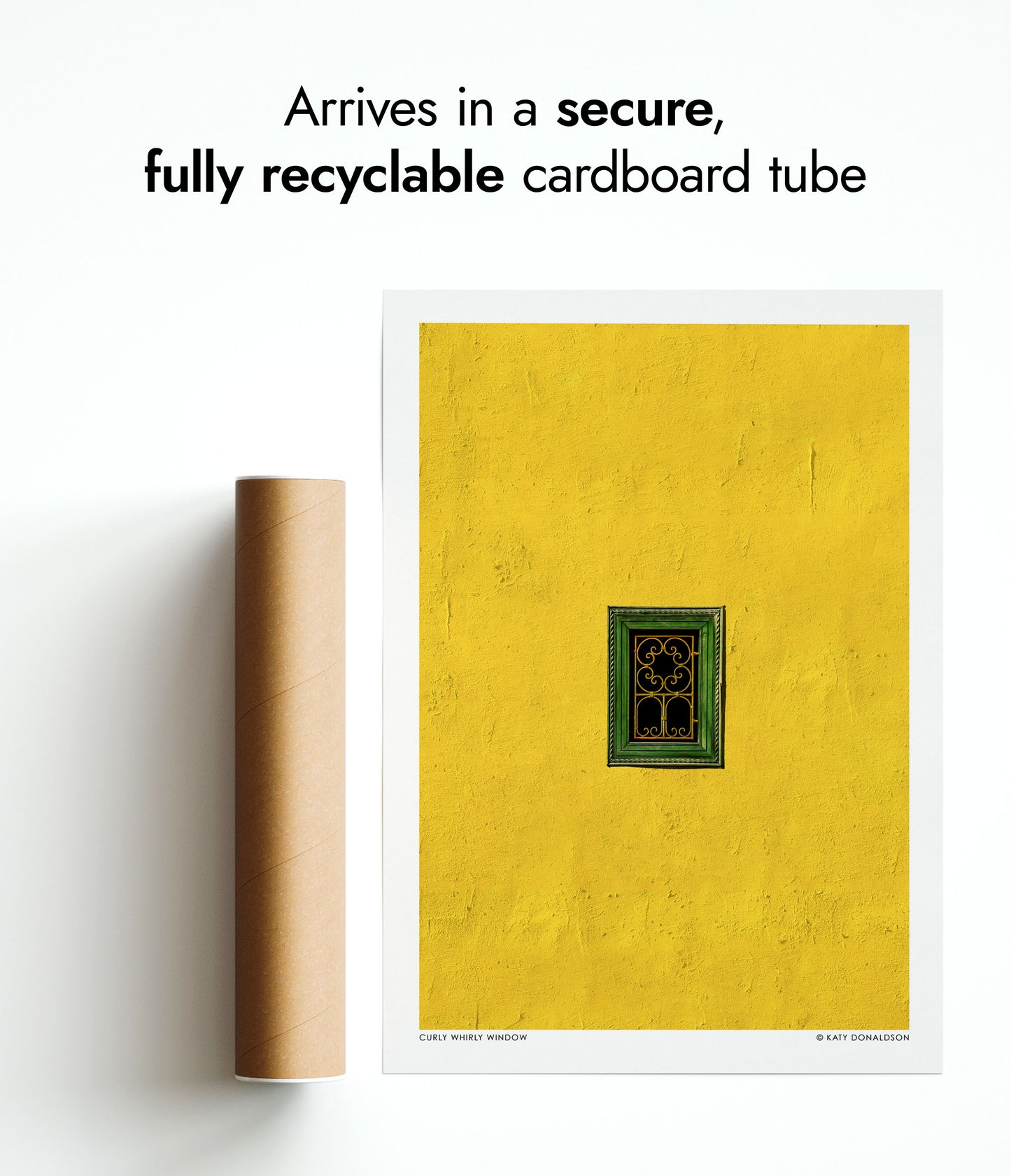 Lockiges Wirbel-Fenster