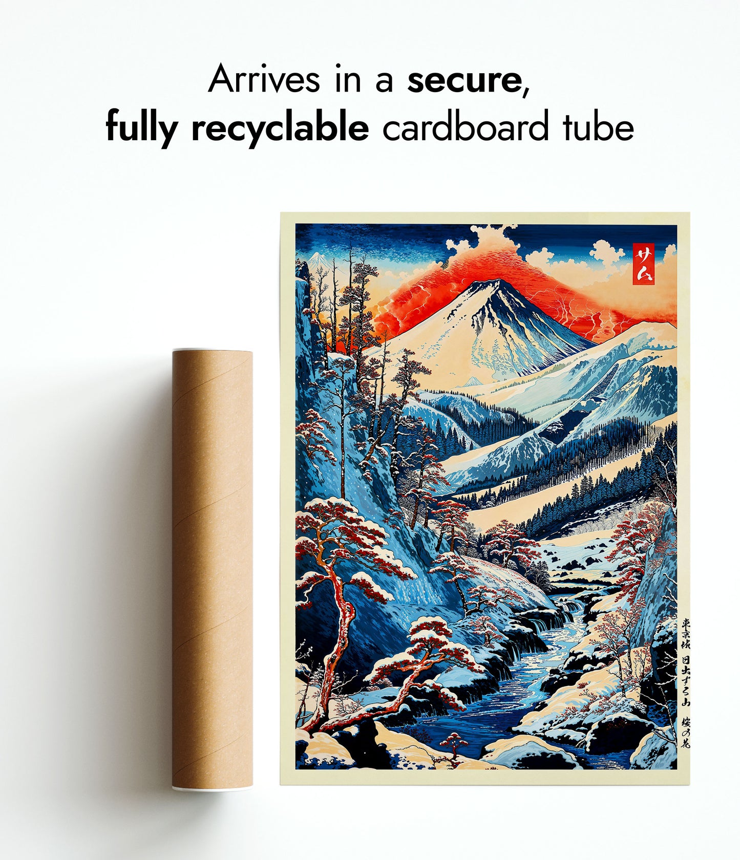 Mount Fuji in Winter