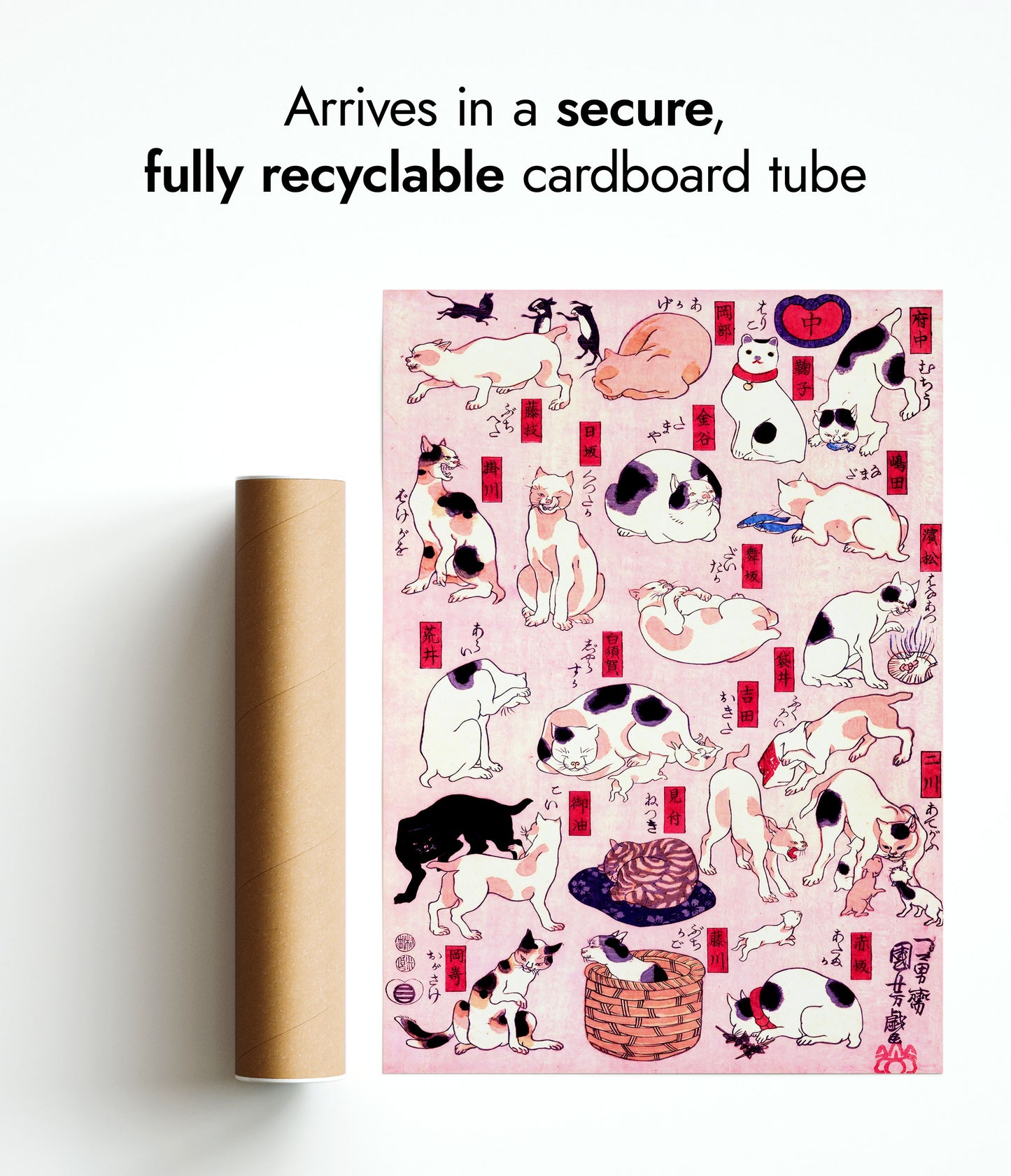 The Fifty Three Stations of the Tokaido Cats