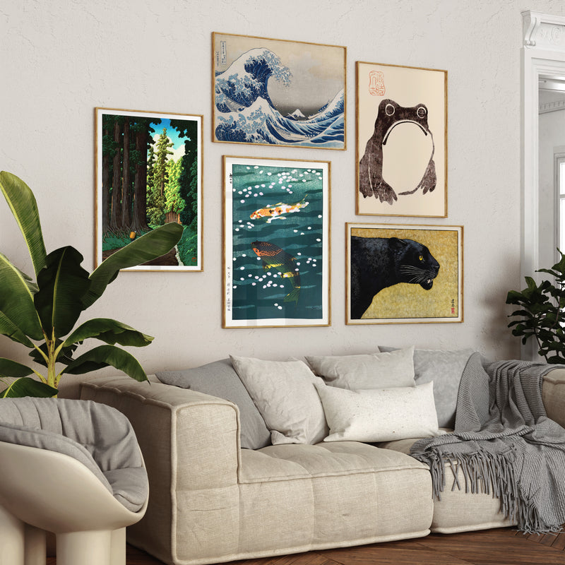 Mur de galerie naturelle