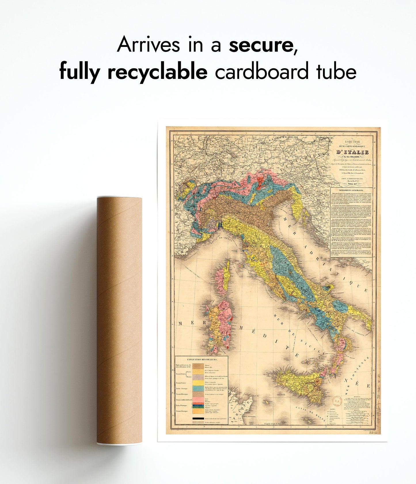 Geological Map of Italy