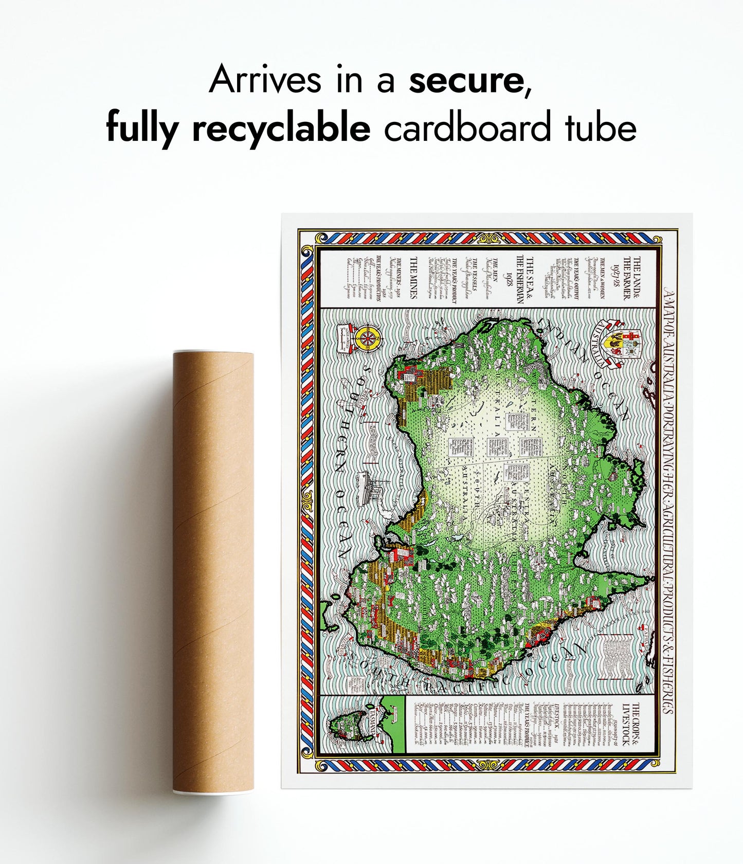 Map of Austalia's Wealth