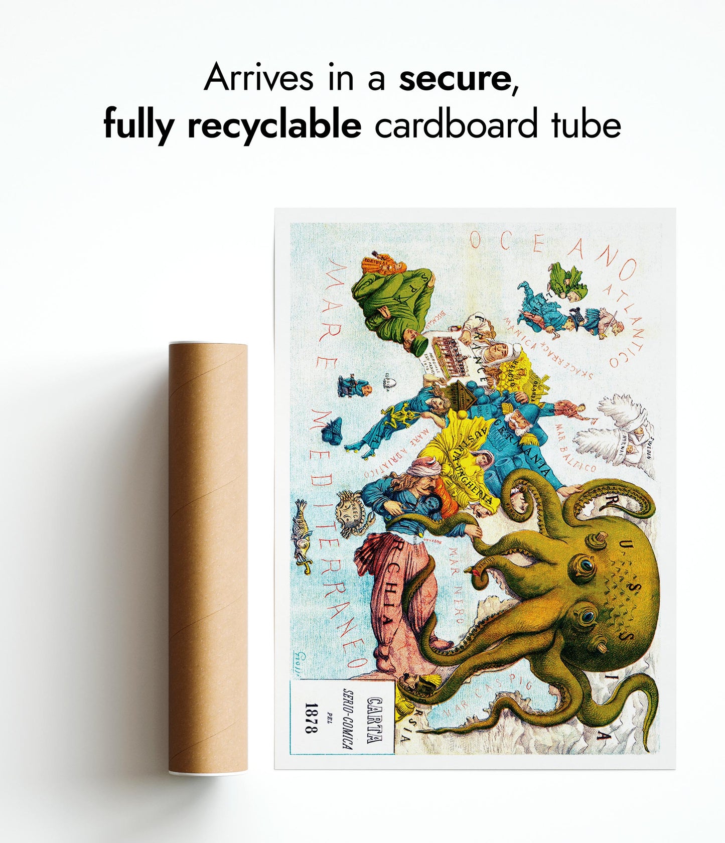 Satirical Map of Europe