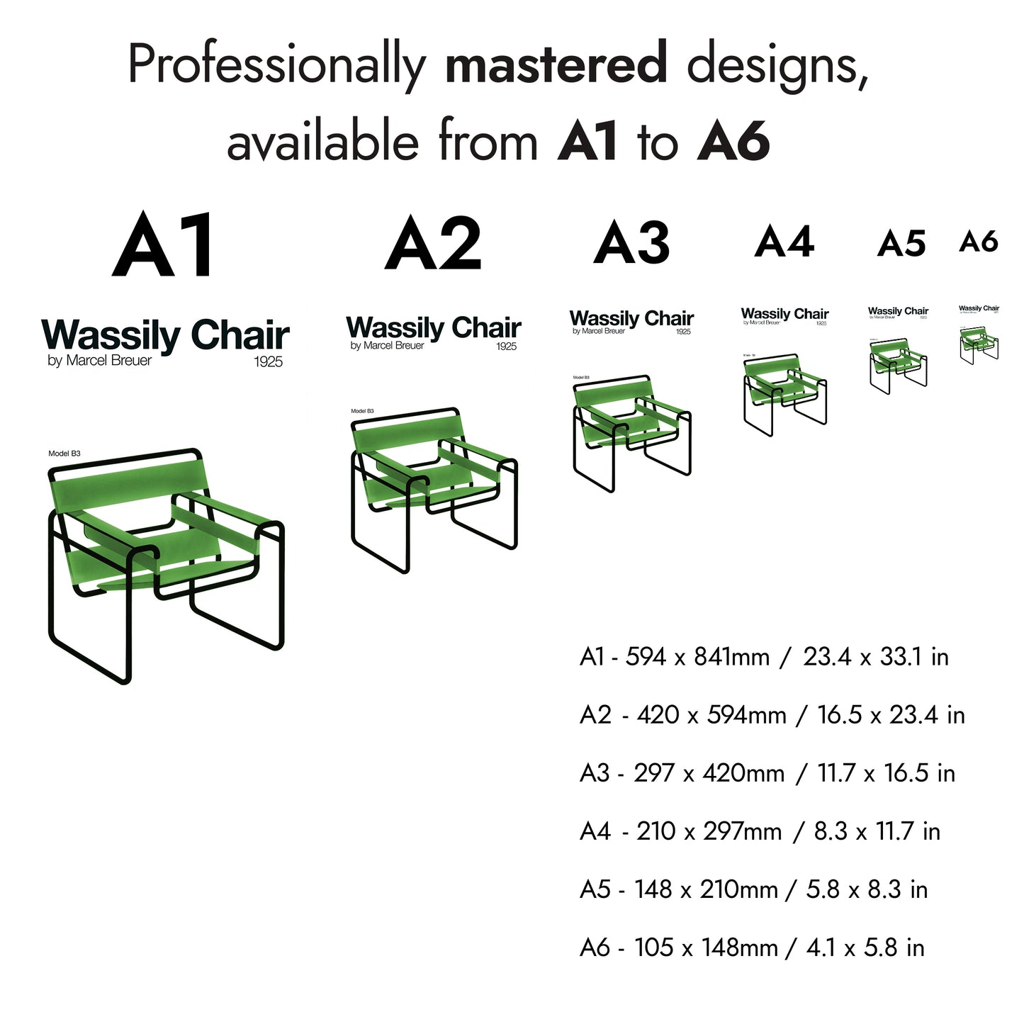 Mid-Century Chairs Trio