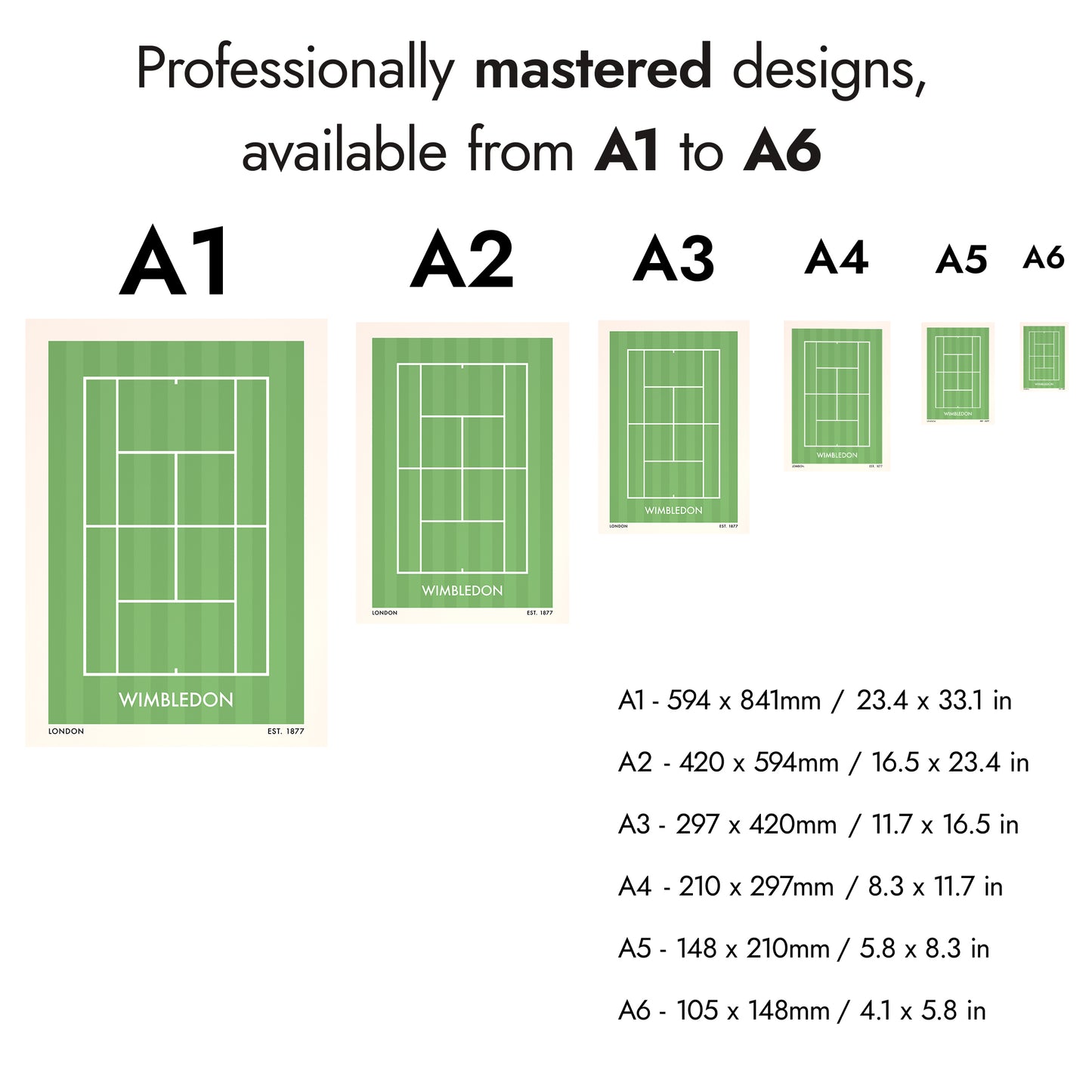Tennis Grand Slam Set