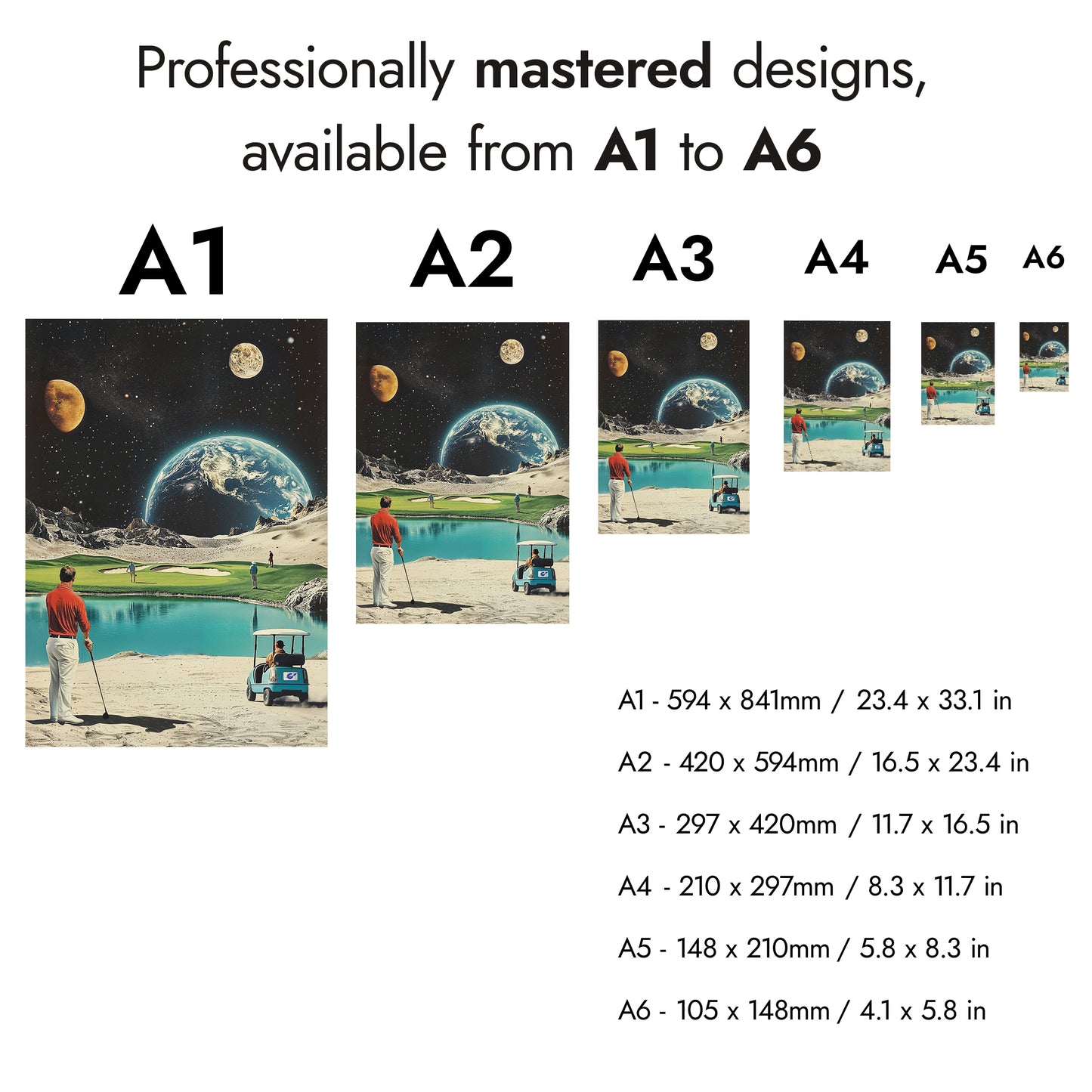 Mid-Century Surreal Set