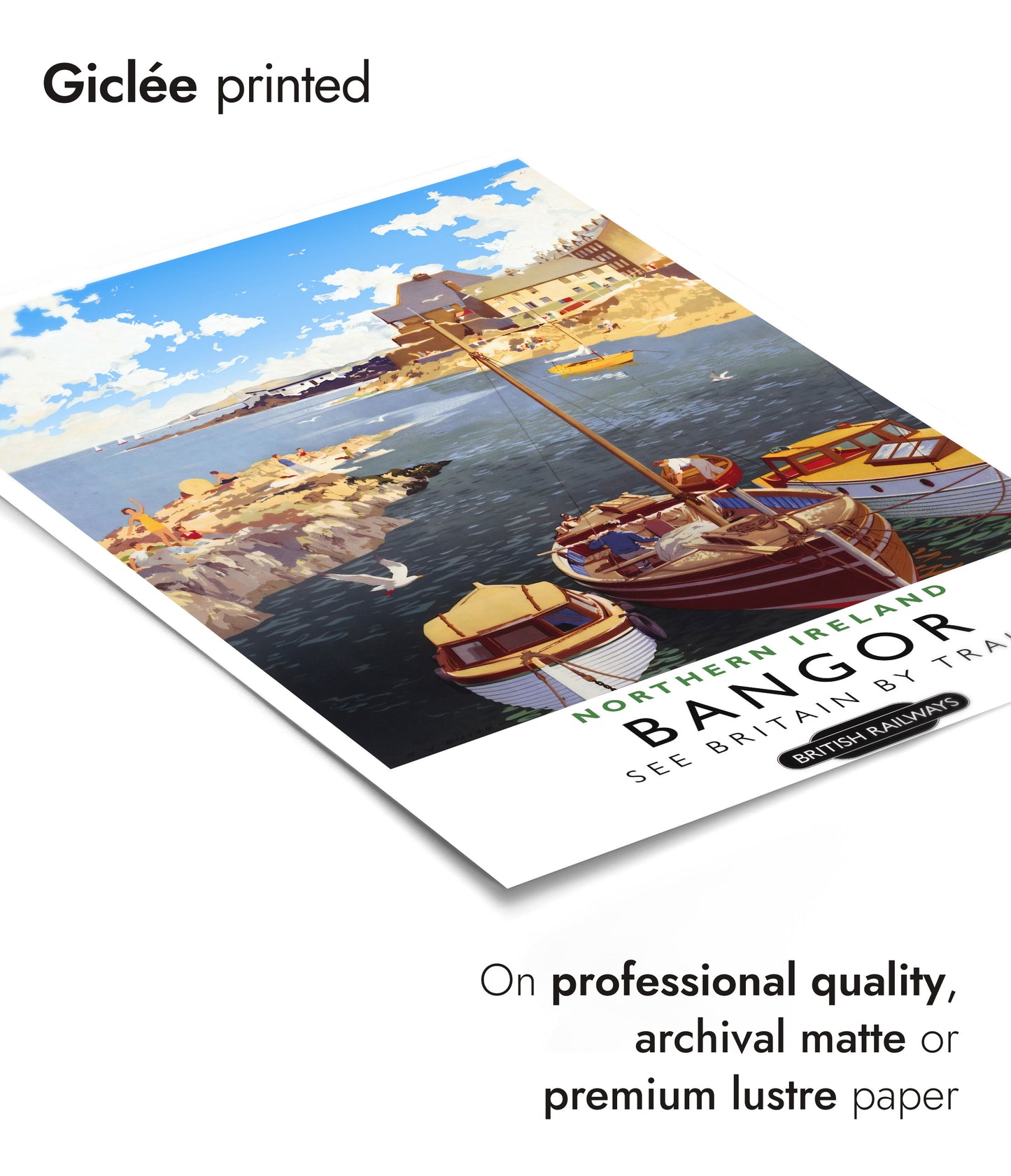 Art de voyage en Irlande - Ensemble de 3