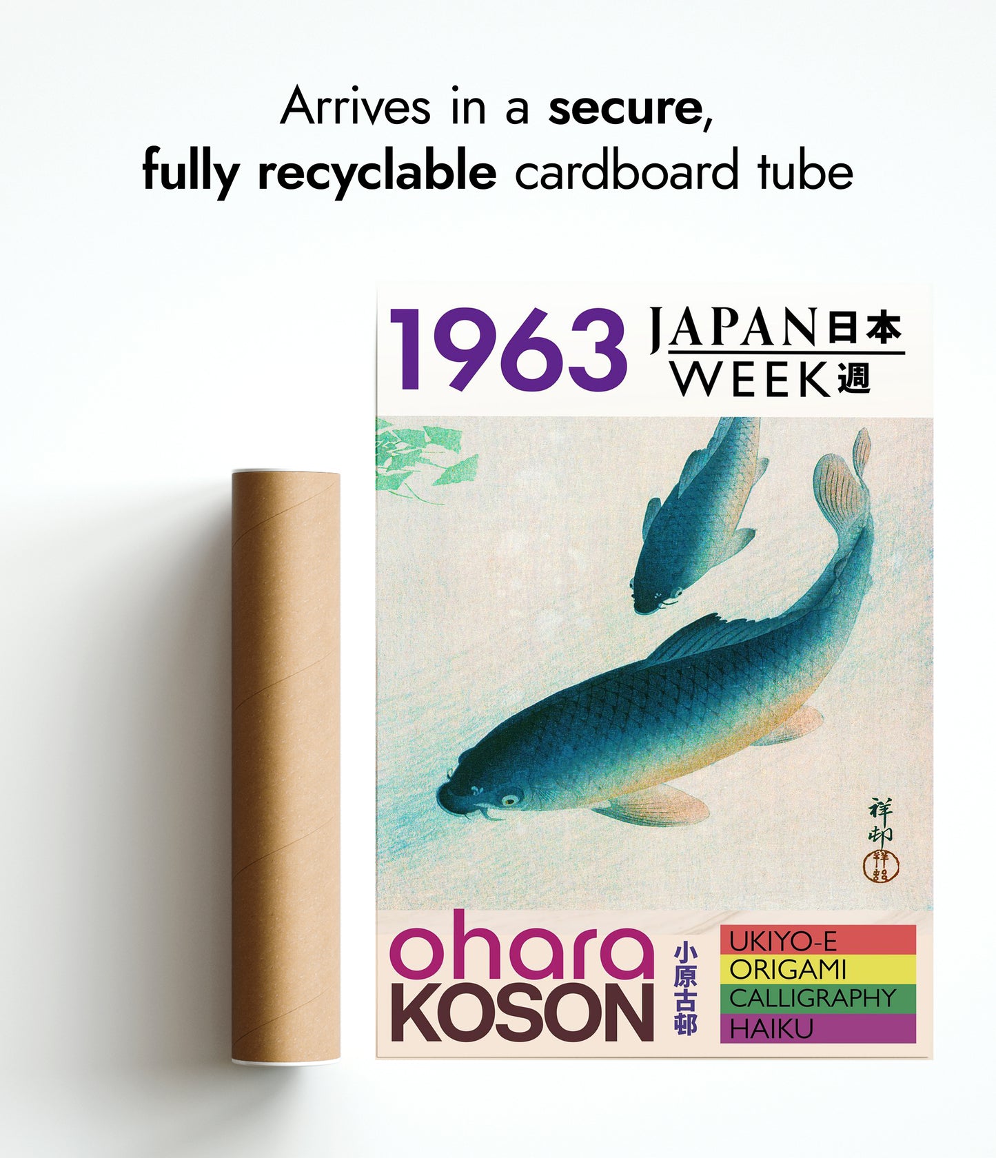 Blue Koi Fish, Japan Week