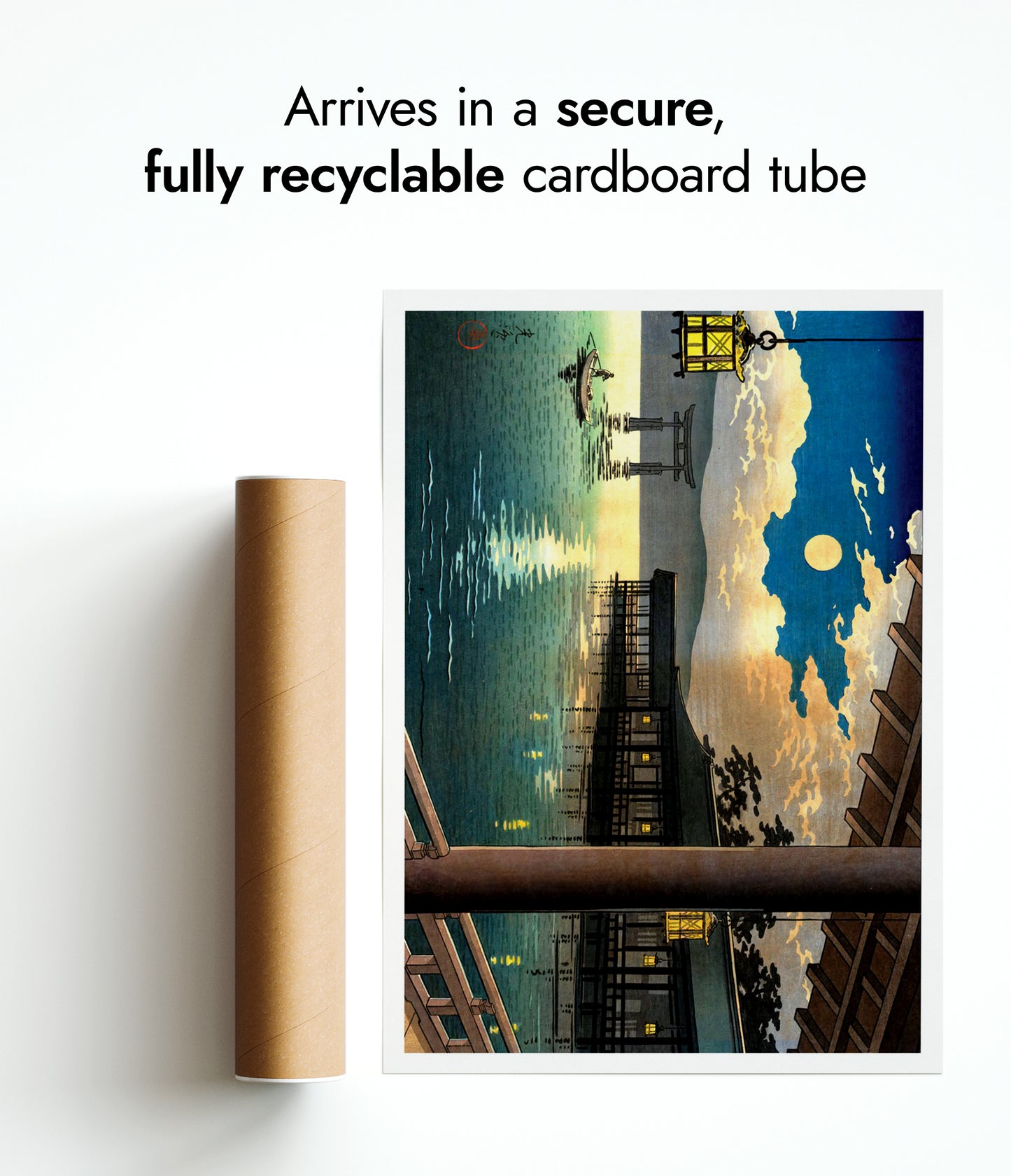 Summer Moon at Miyajima