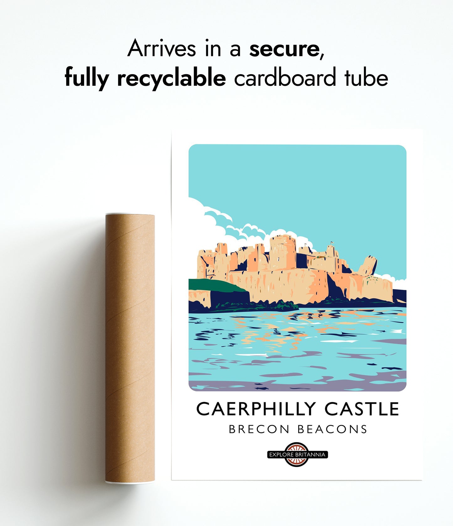 Caerphilly Castle, Brecon Beacons