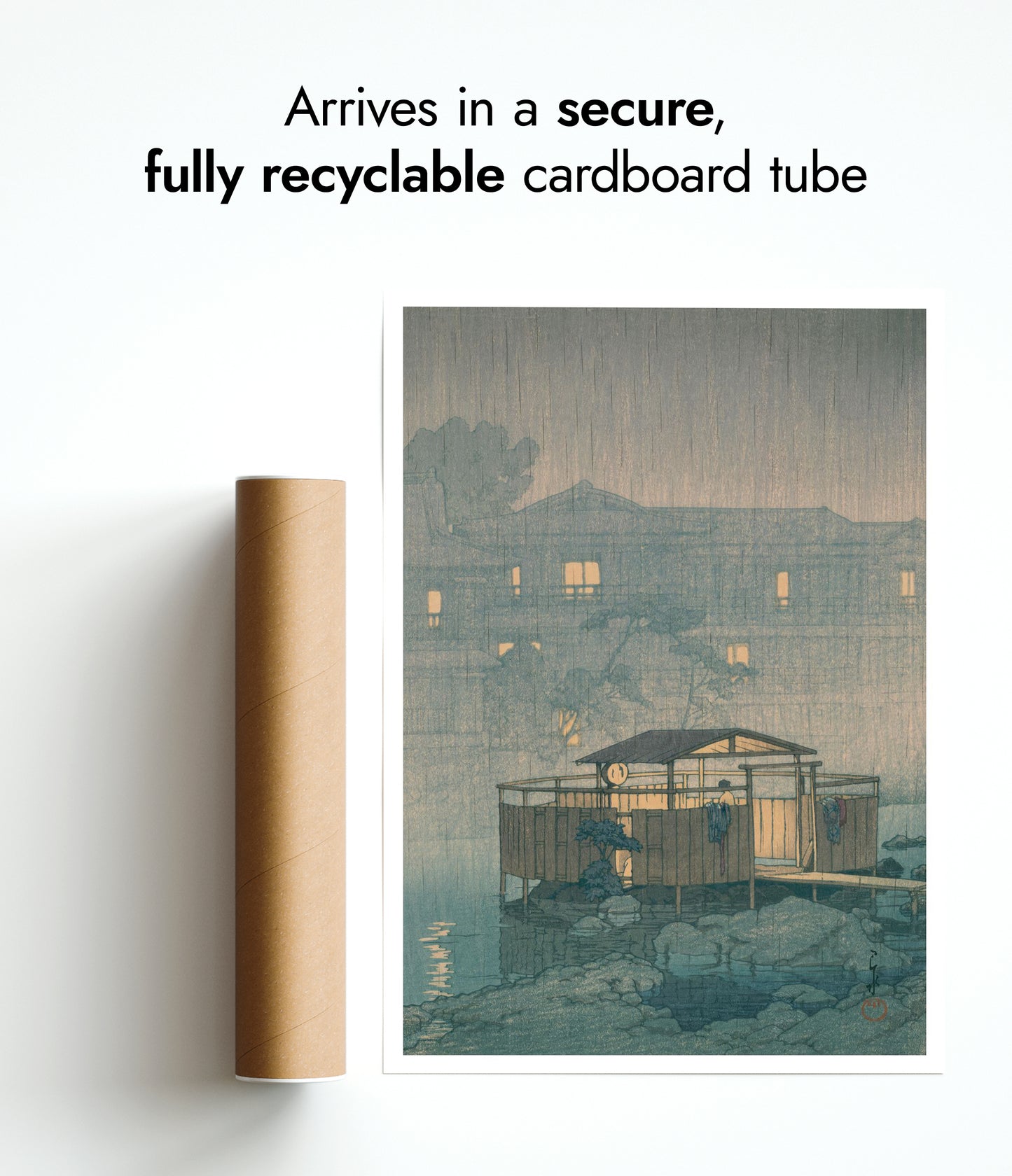 Shuzenji in de Regen